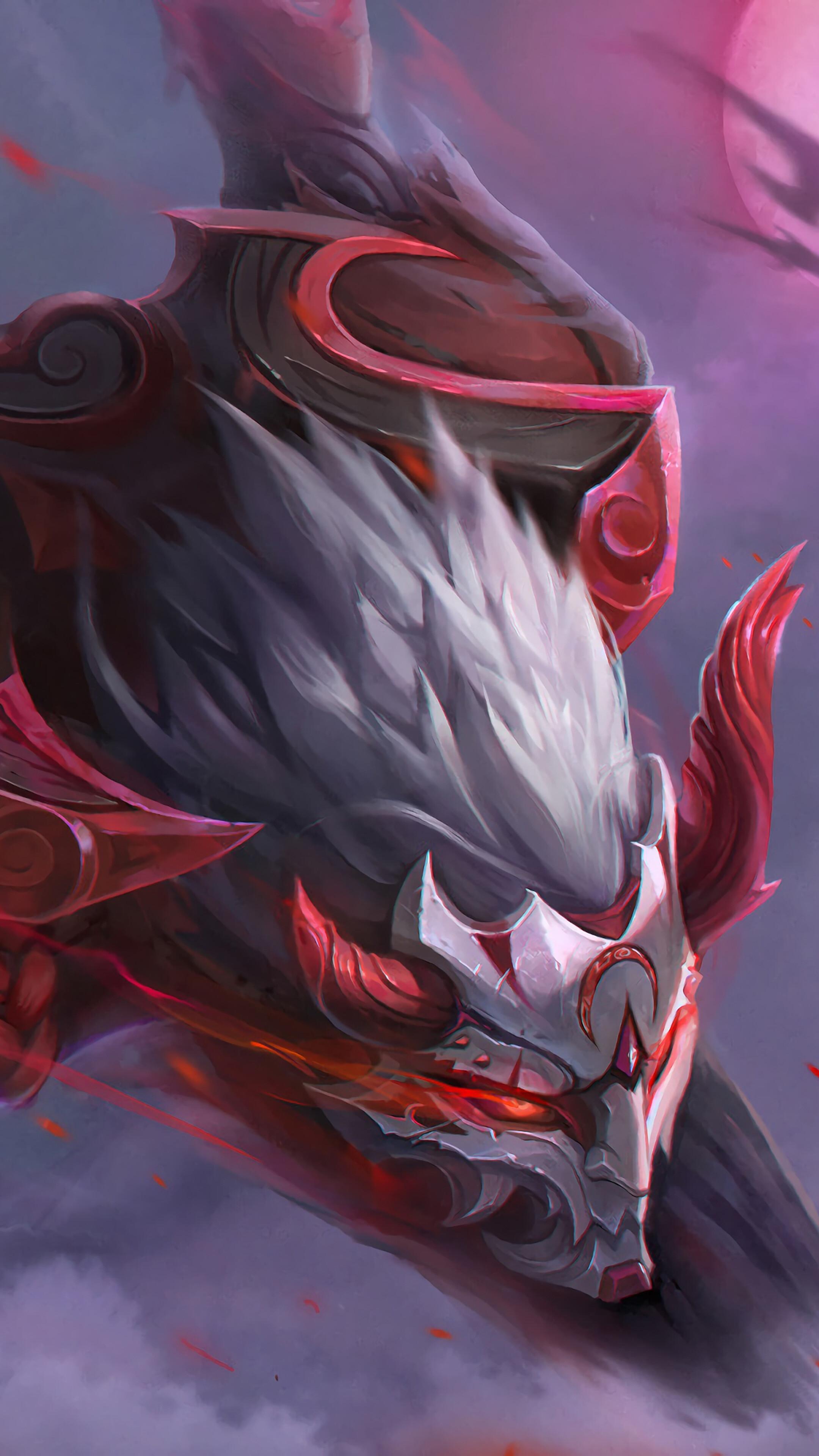 2160x3840 Zed, LoL, Blood Moon, 4k Gallery HD Wallpaper