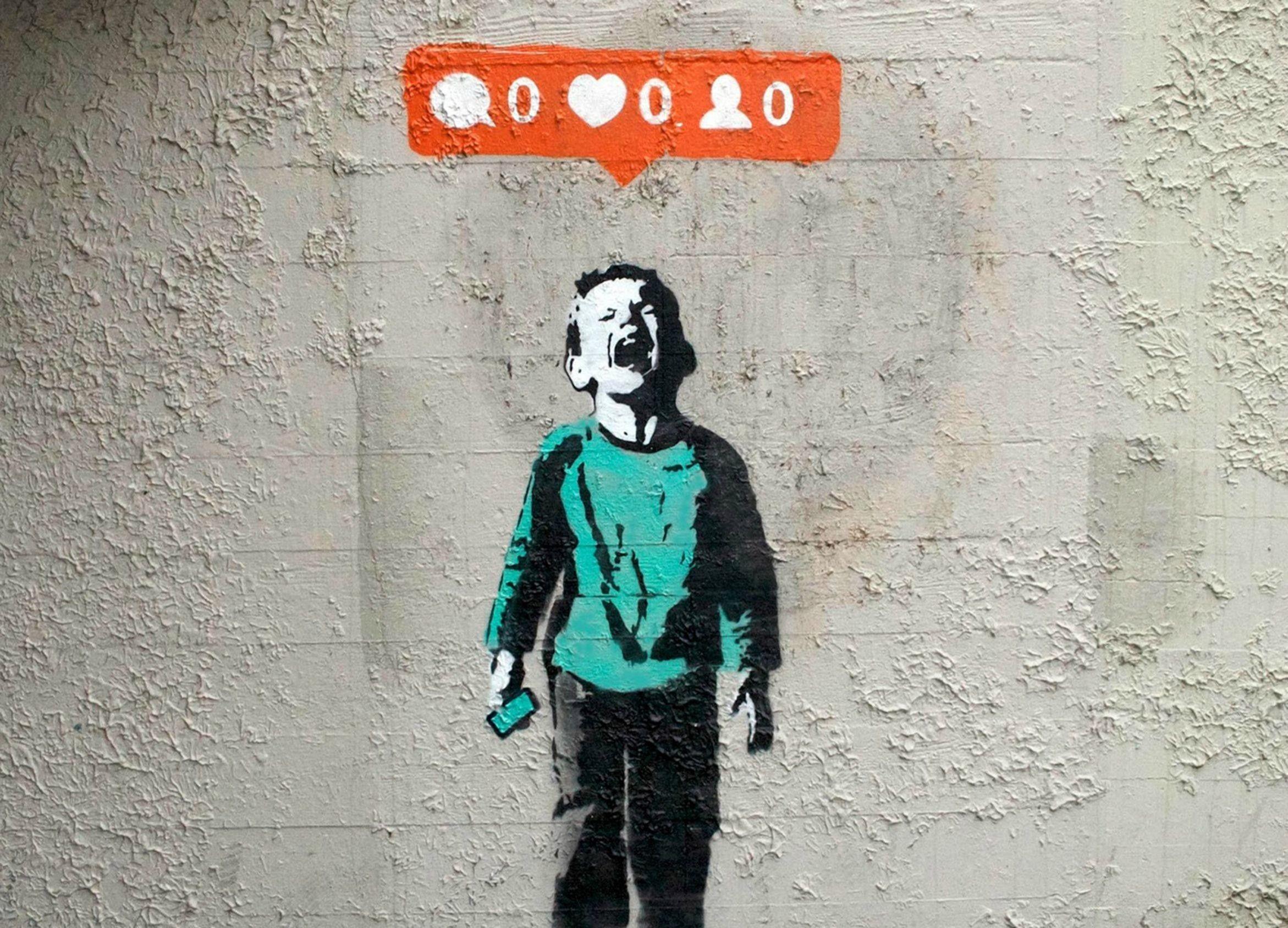 2342x1688 Banksy Wallpaper
