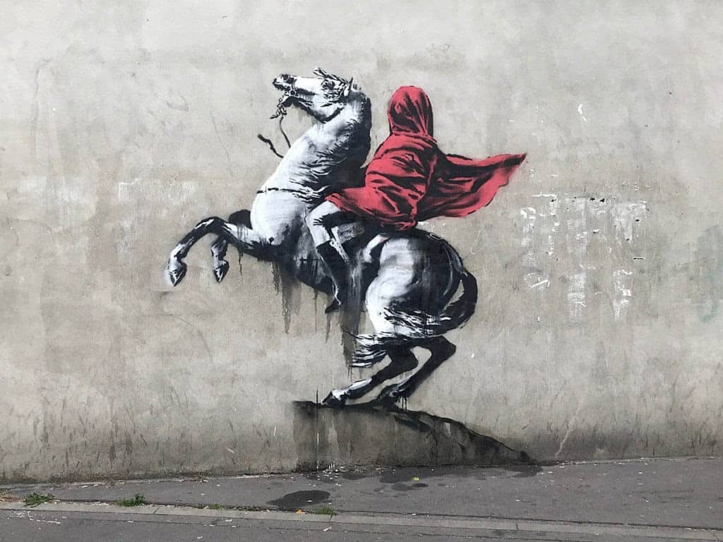 1024x768 Banksy Street Art: The Artist's Best Graffiti City Guide