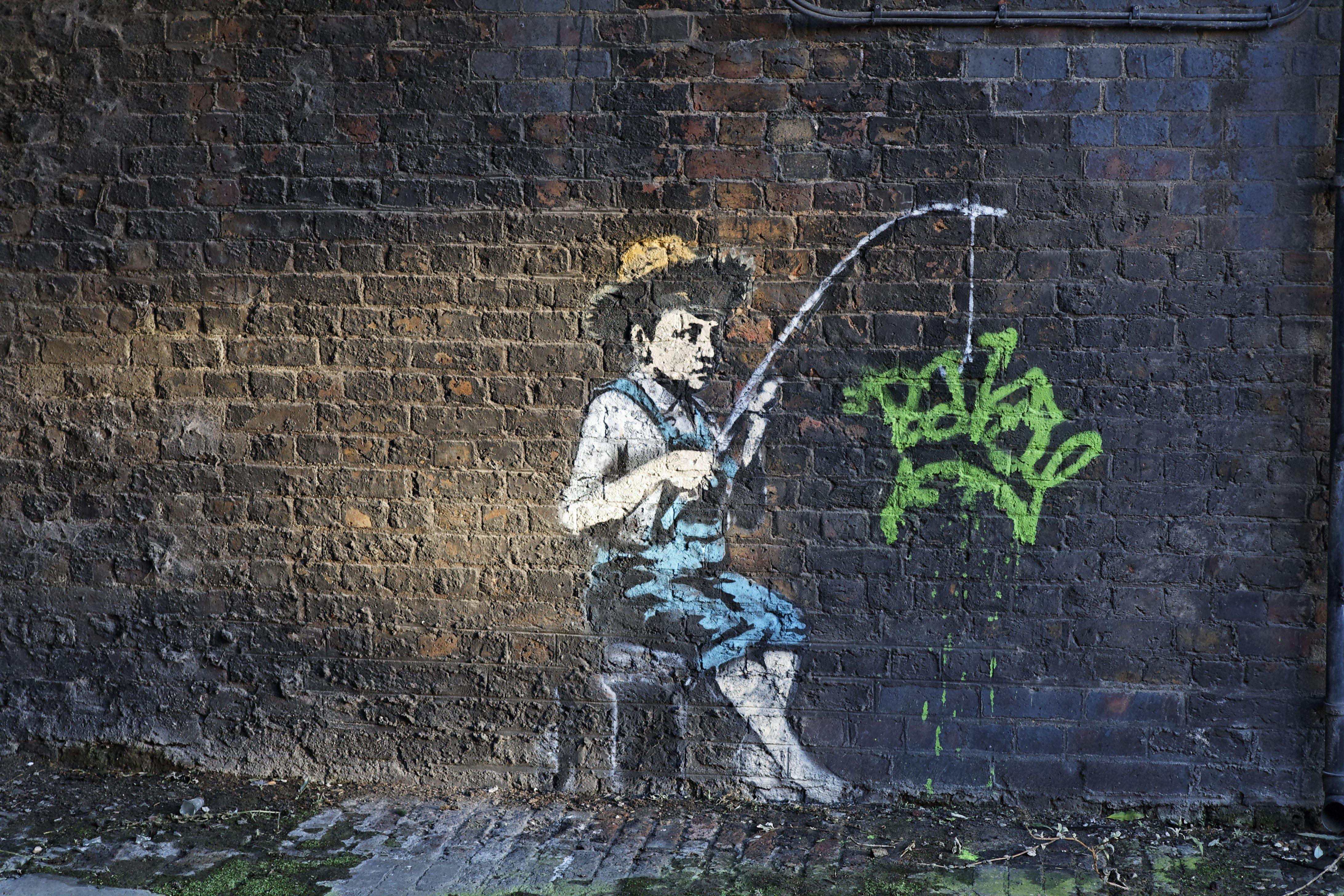 4368x2912 Banksy, Graffiti Wallpaper HD / Desktop and Mobile Background