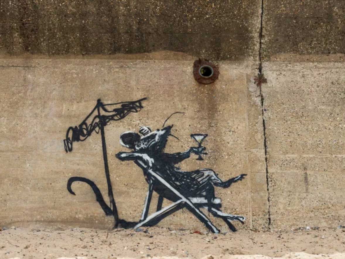 1178x884 UPDATED 2021! 144 Amazing Banksy Graffiti Artworks With Locations