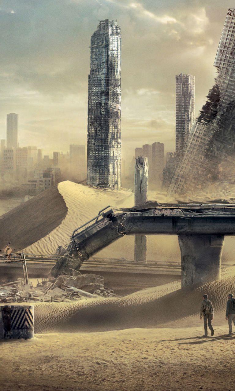 768x1280 Maze Runner The Scorch Trials wallpaper in 768x1280 resolution