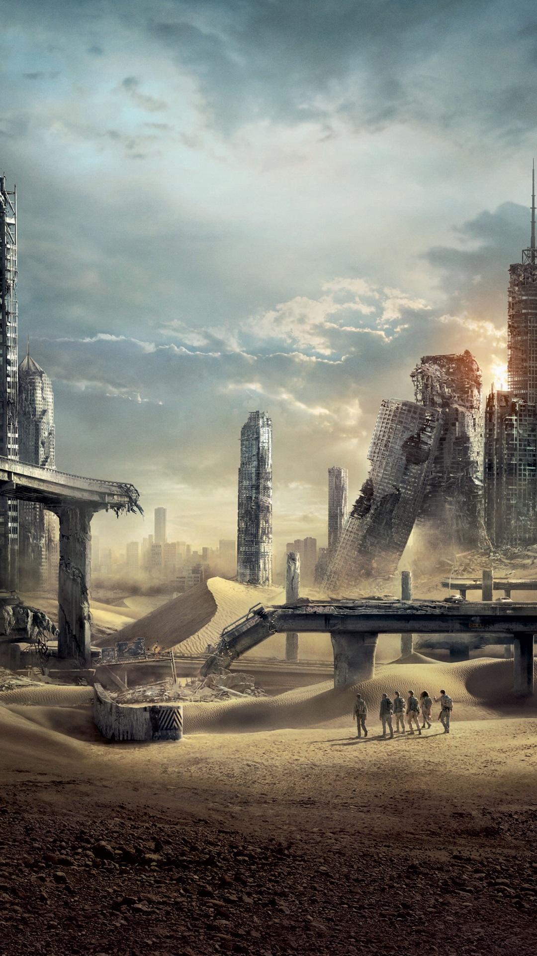 1080x1920 Maze Runner: The Scorch Trials iPhone X 3GS wallpaper download
