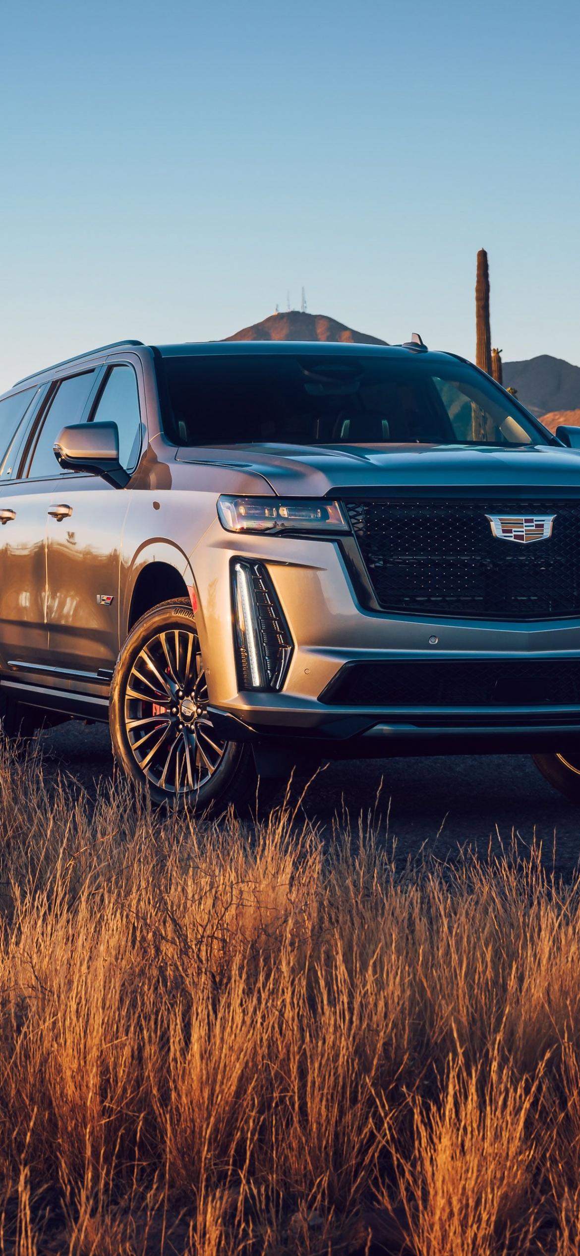 1170x2532 Cadillac Escalade V ESV Wallpaper 4K, Luxury SUV, Cars