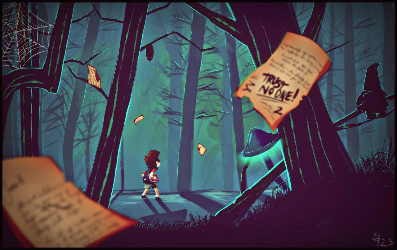 1280x806 Gravity Falls Wallpaper Fan Art