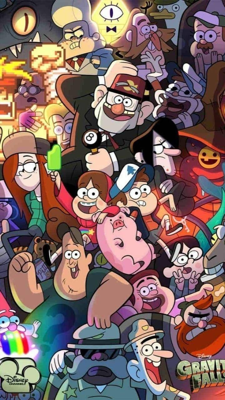 720x1280 Gravity Falls wallpaper. Wallpaper de desenhos animados, Gravity falls, Wallpaper bonitos