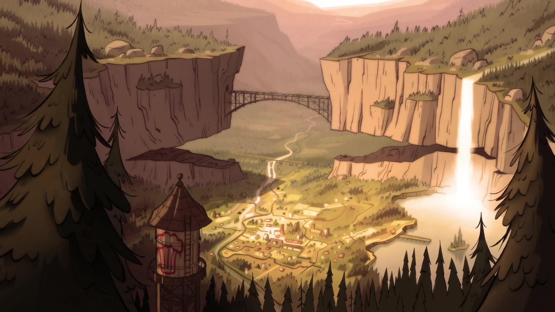 1920x1080 Gravity Falls Wallpaper