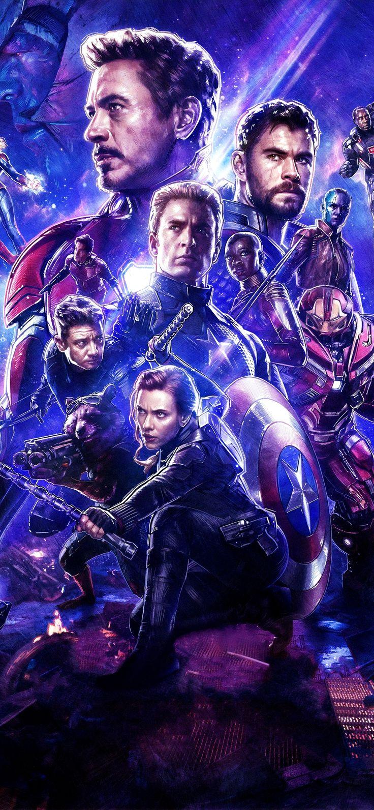 736x1593 Avengers Endgame Wallpaper 4K iPhone