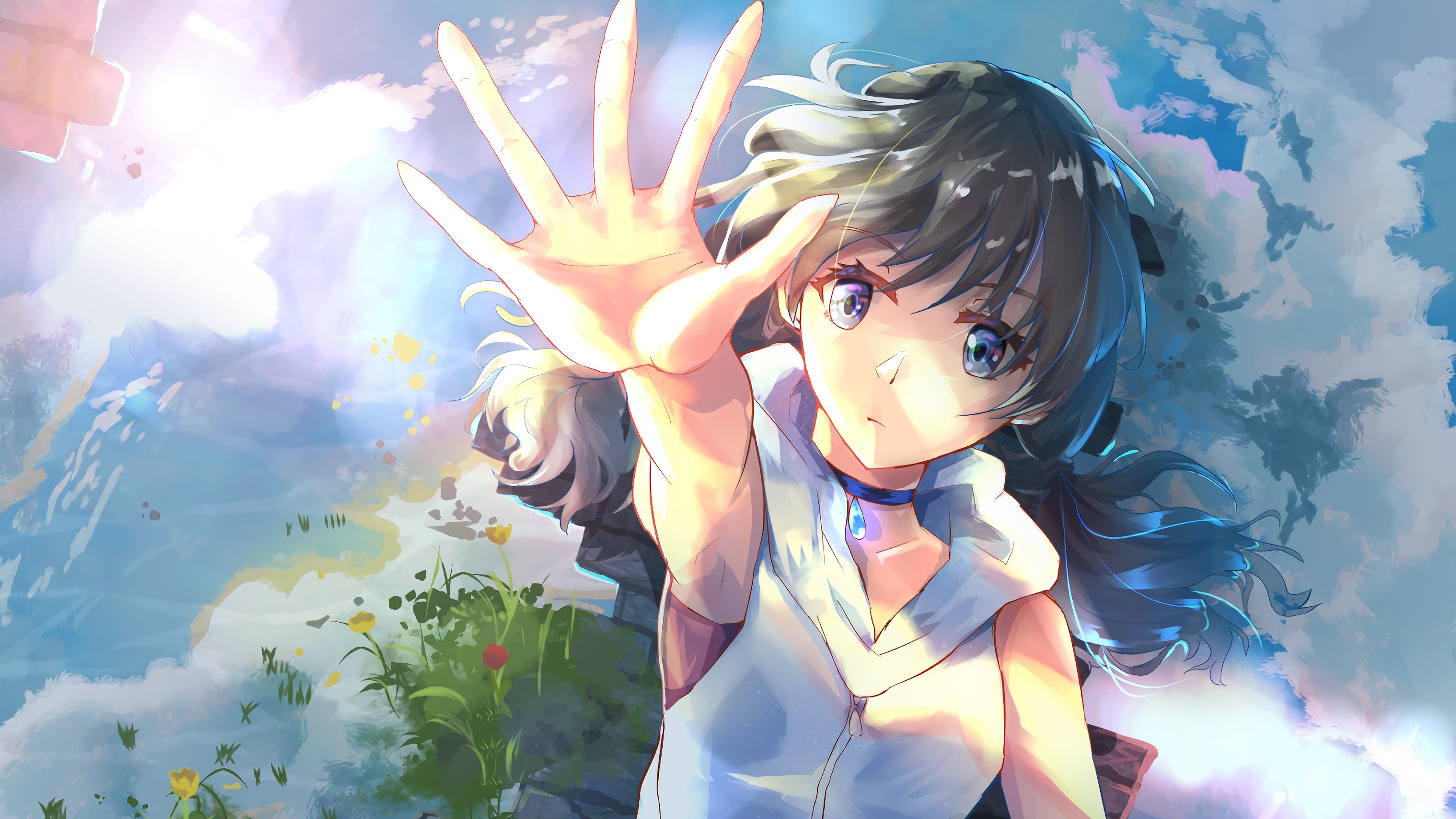 3840x2160 Hina Amano, Weathering With You, 4K Gallery HD Wallpaper