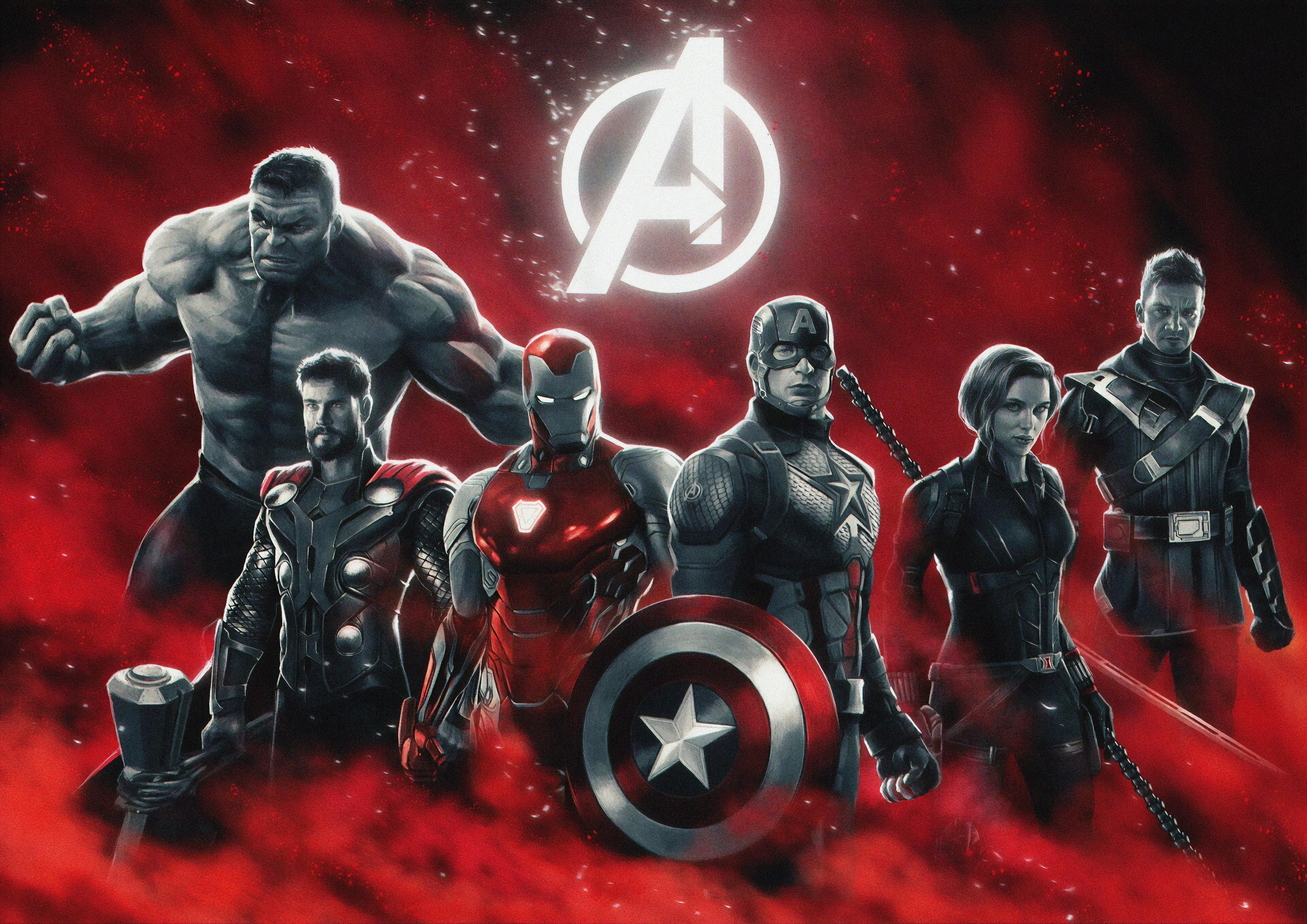 3840x2716 Wallpaper / thor, 4k, hd, superheroes, artwork, avengers endgame free download