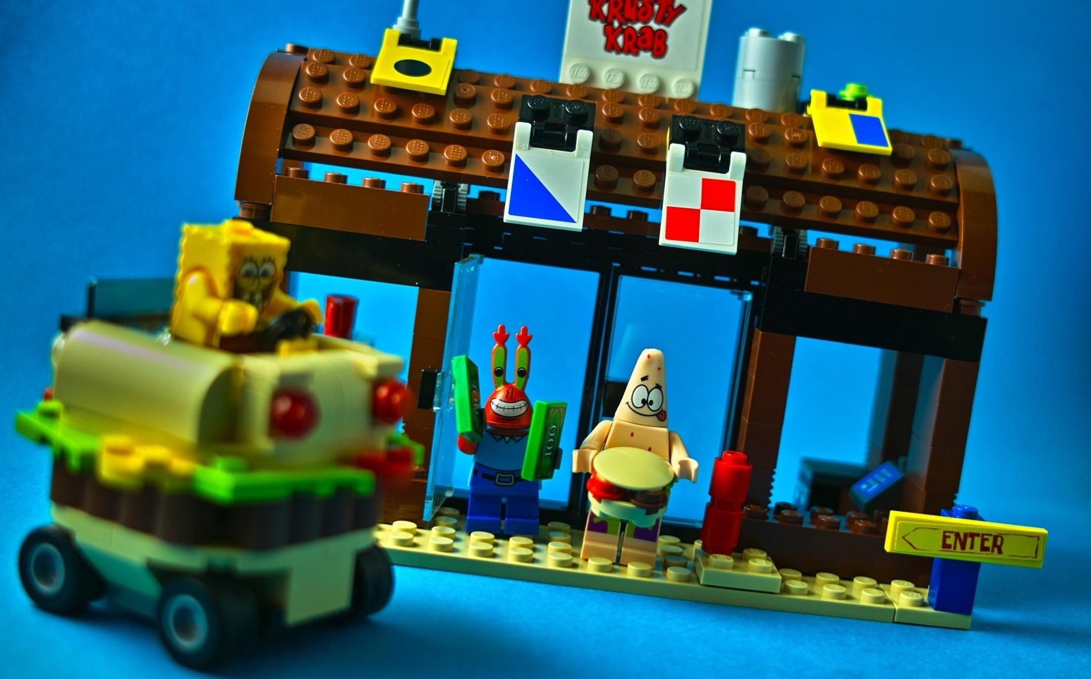 2204x1372 Lego SpongeBob Squarepants image LEGO SB SP HD wallpaper and background photo