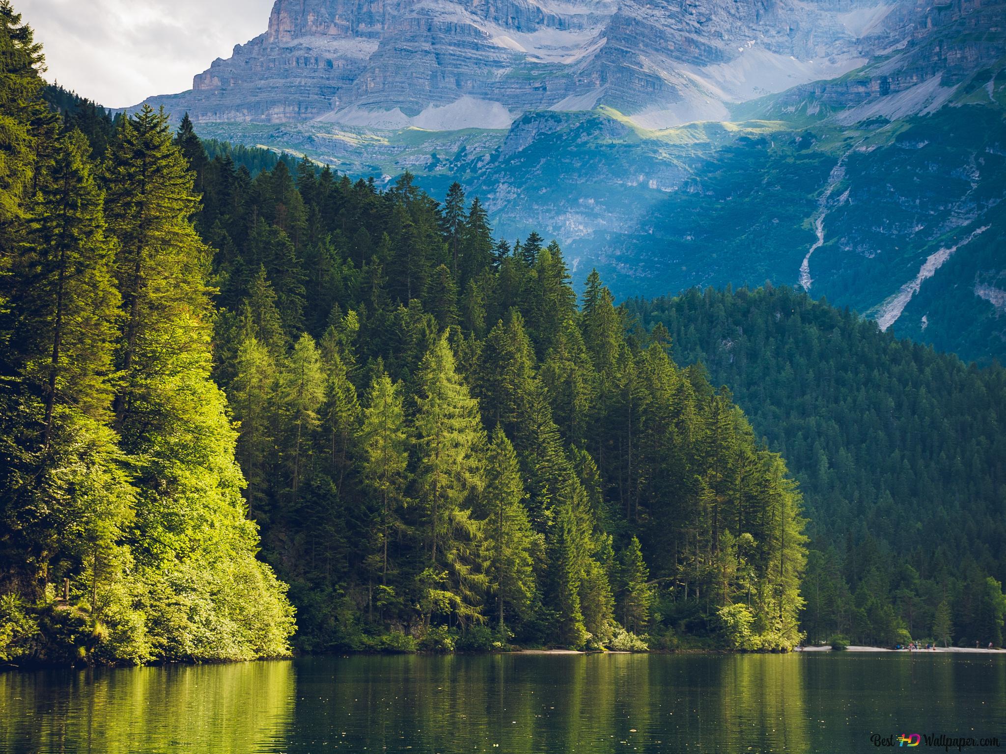 2048x1536 Scenic View Of Mountain 4K wallpaper download