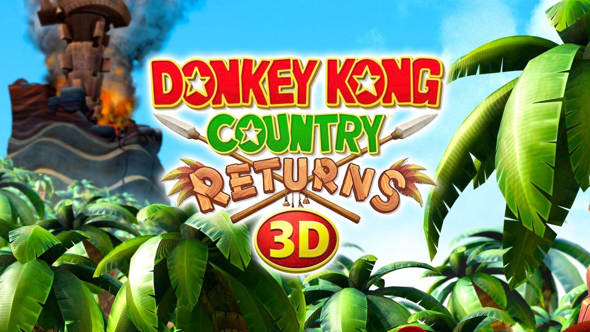 1920x1080 Donkey Kong Country Returns 3D (3DS)