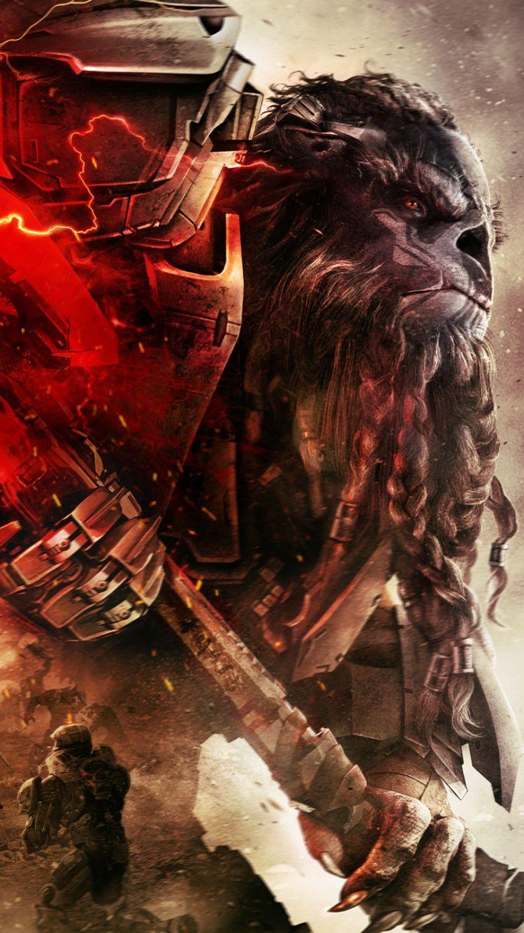 750x1334 Halo Wars 2 Wallpaper