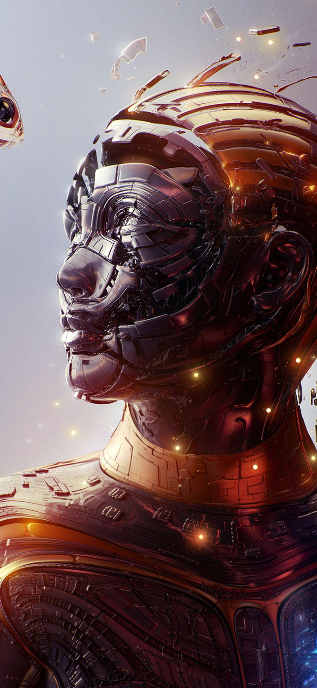 1242x2688 Download 1242x2688 Wallpaper Art, Robot, Creative Arts for IPhone XS