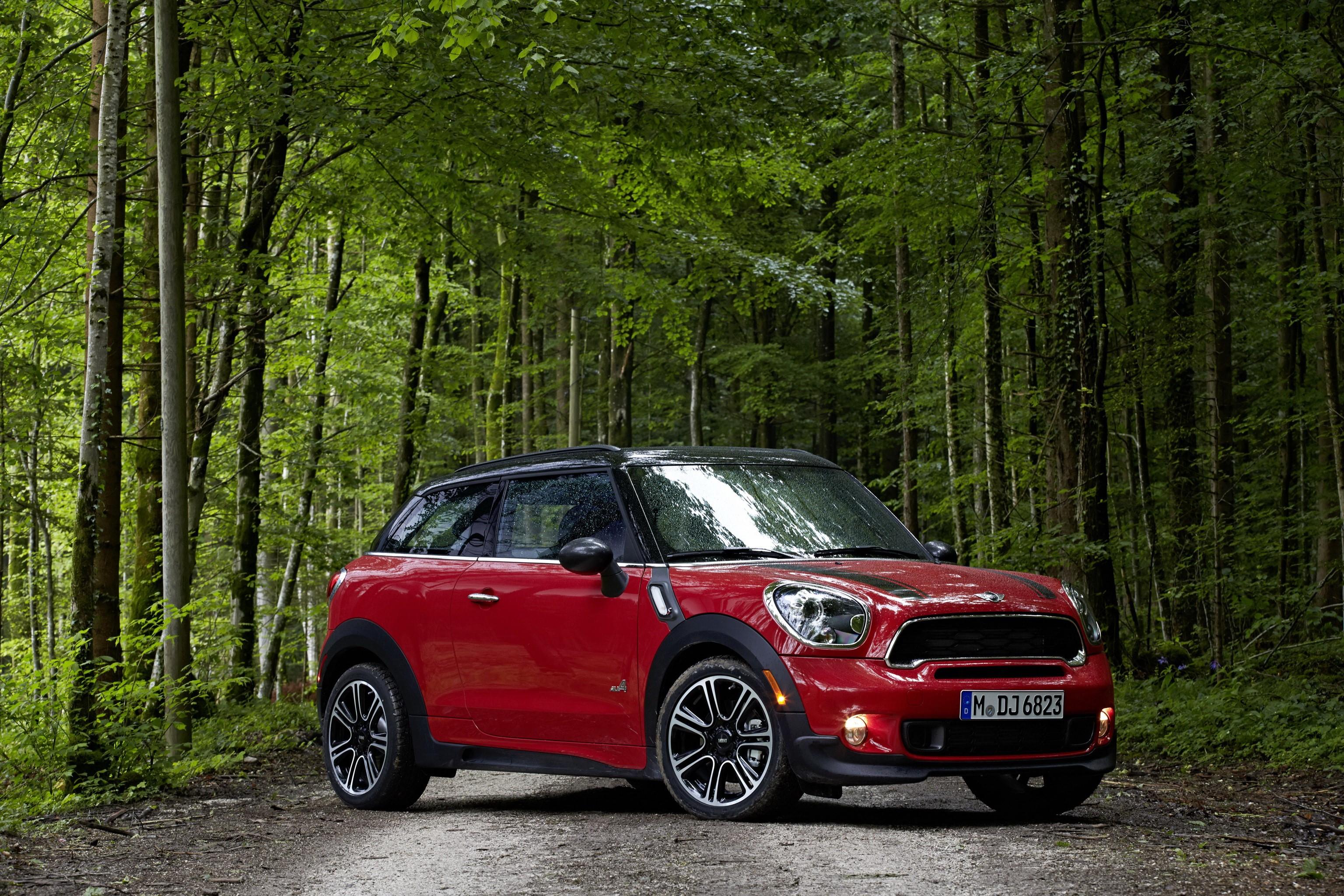 3072x2048 2013 Paceman ALL4 Cooper S, Mini, Forests, Red Gallery HD Wallpaper