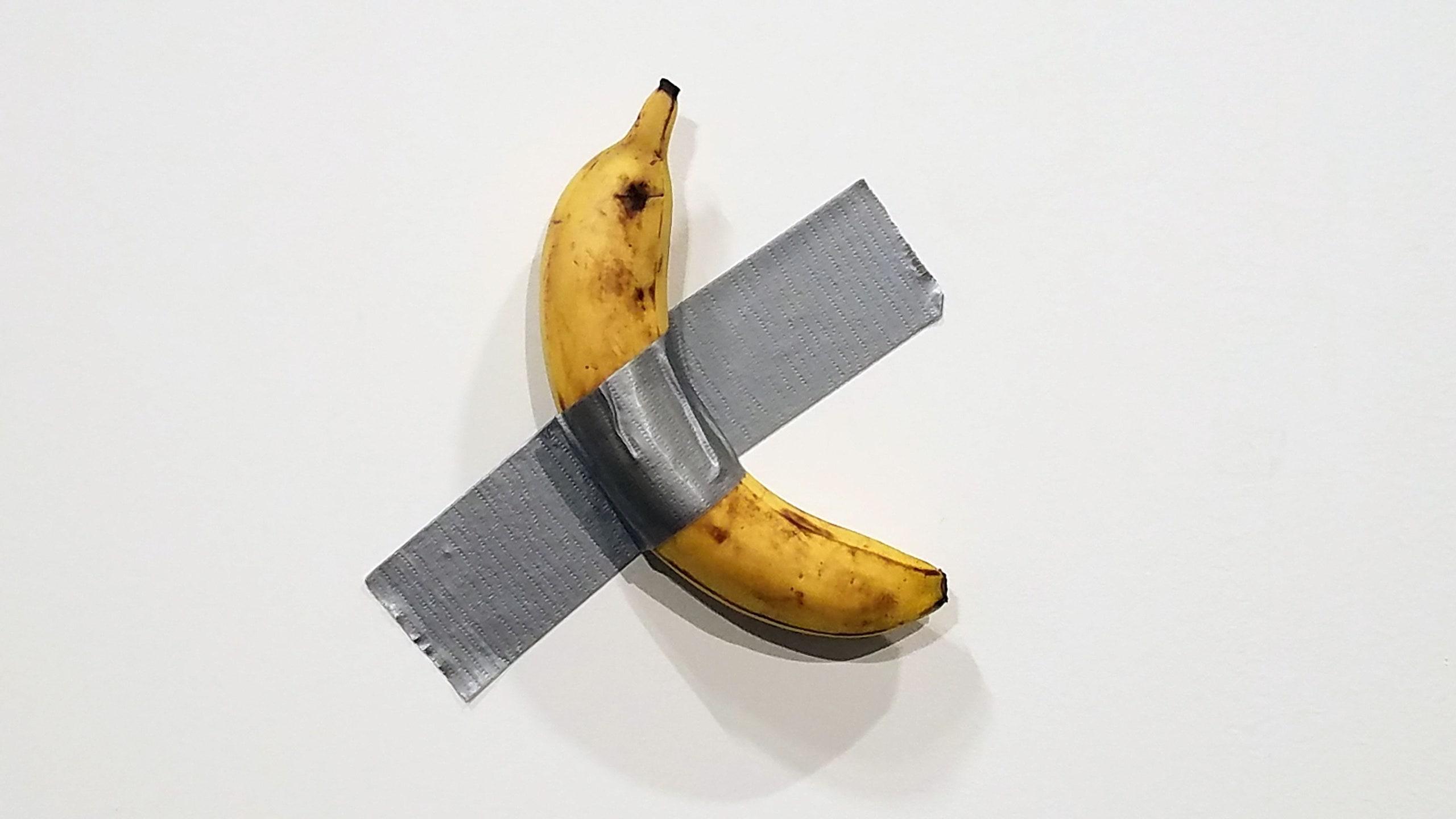 2560x1440 The Art Basel Banana, Explained