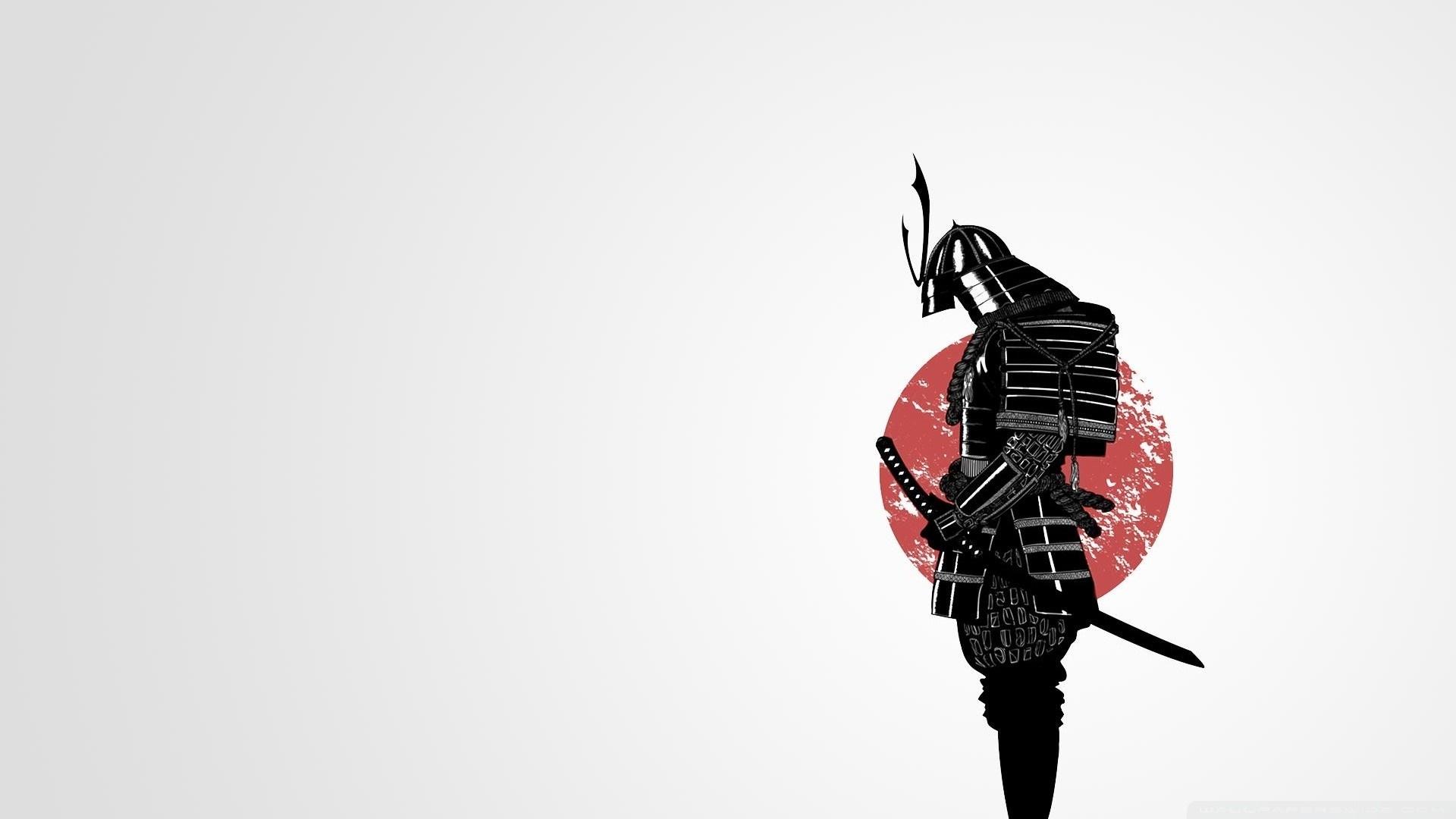 1920x1080 black, illustration, red, samurai, hand, product Gallery HD Wallpaper