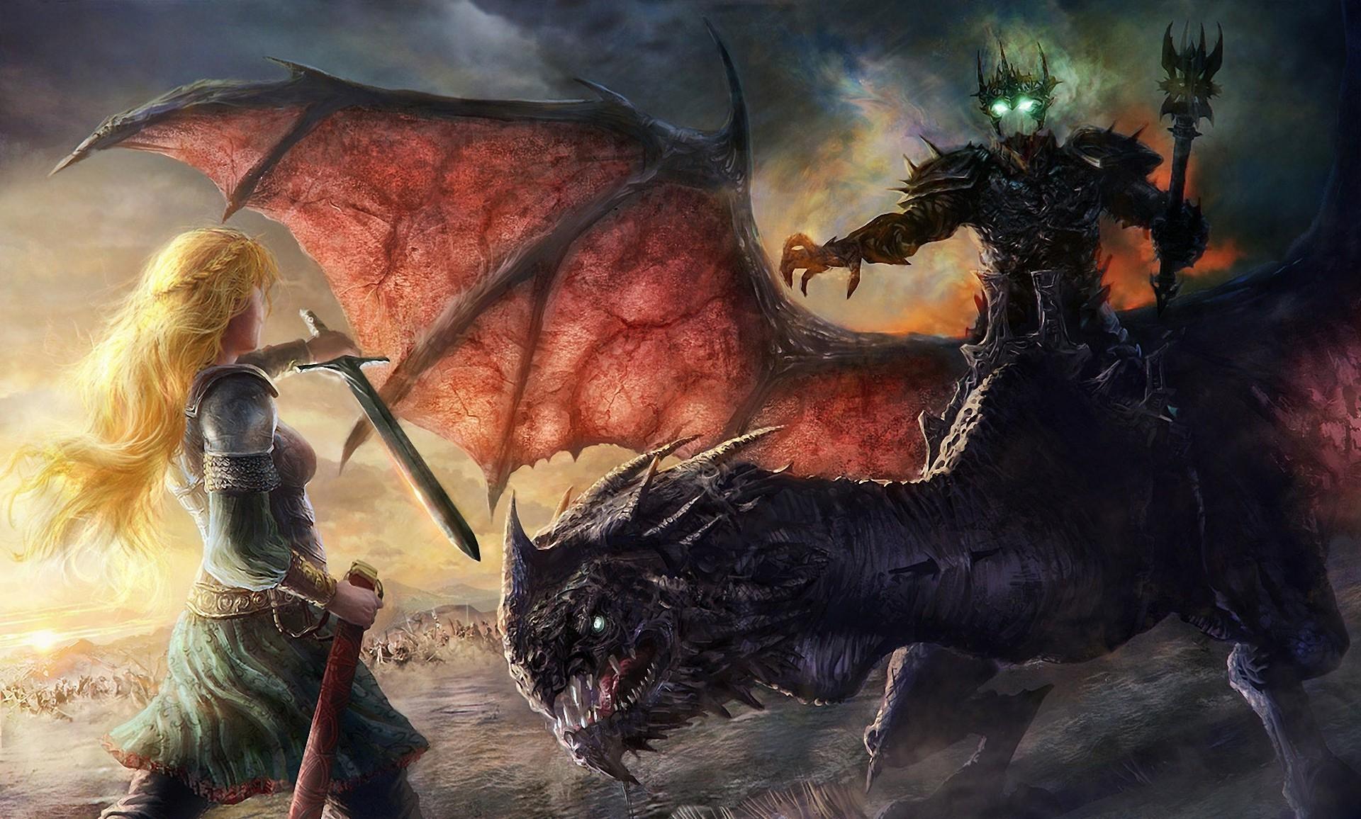 1920x1156 Witchking Of Angmar, Éowyn, The Lord Of The Rings, Artwork, Fantasy Art Wallpaper HD / Desktop and Mobile Background