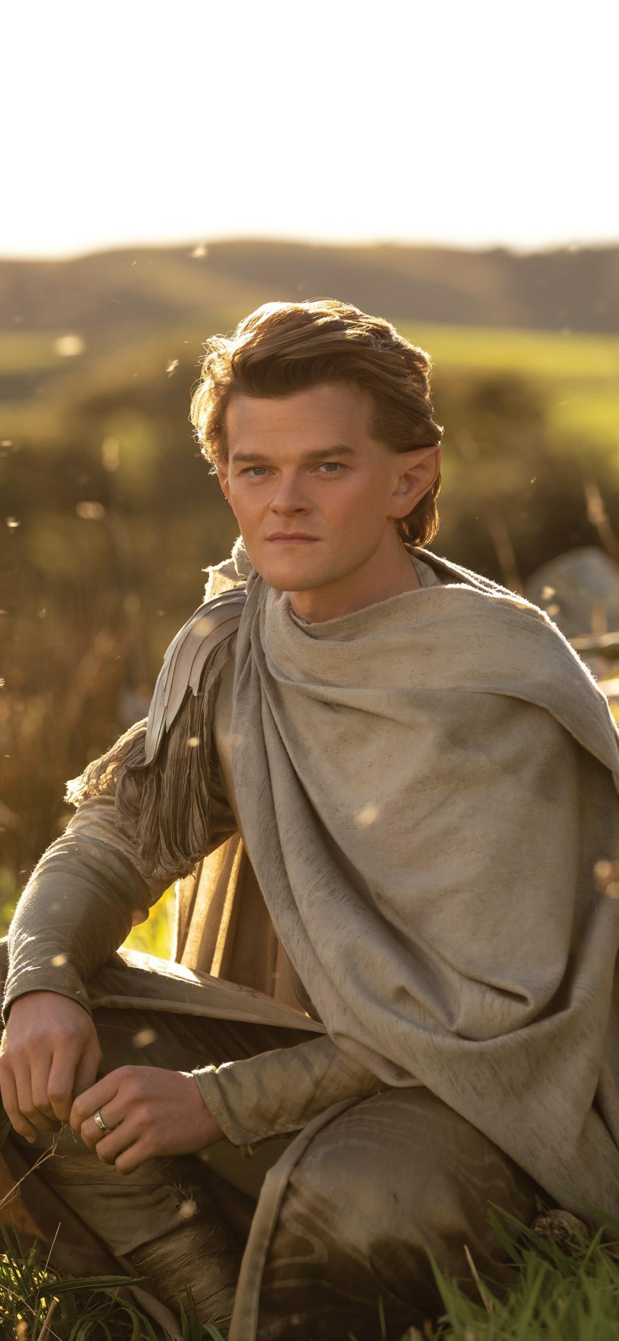 1242x2688 Robert Aramayo as Elrond The Rings Of Power 4k iPhone XS MAX Wallpaper, HD TV Series 4K Wallpaper, Image, Photo and Background
