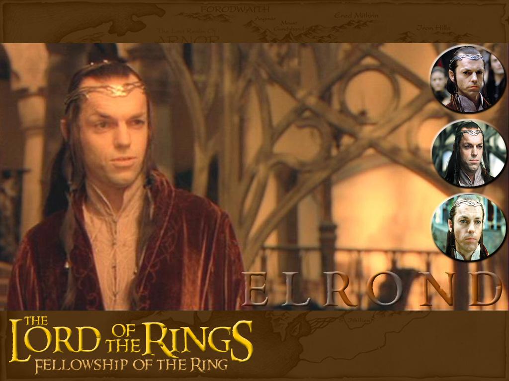 1024x768 Elrond Elves of Middle Earth Wallpaper
