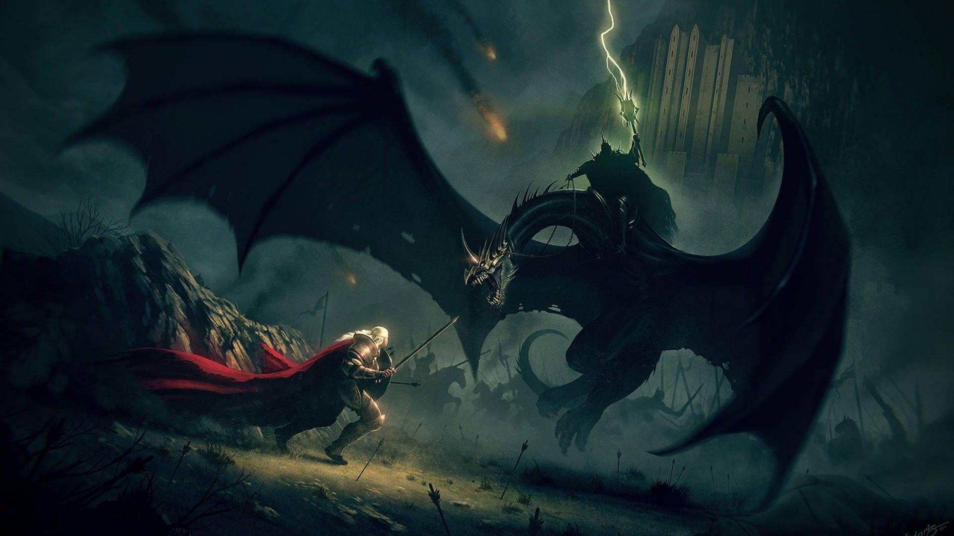 1920x1080 Download The courageous Lady Eowyn of Rohan leading the defense of Minas Tirith in the War of the Ring Wallpaper