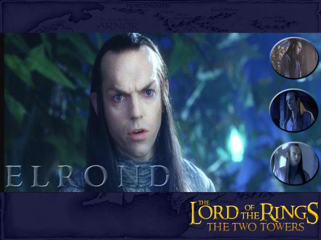1024x768 Elrond Elves of Middle Earth Wallpaper