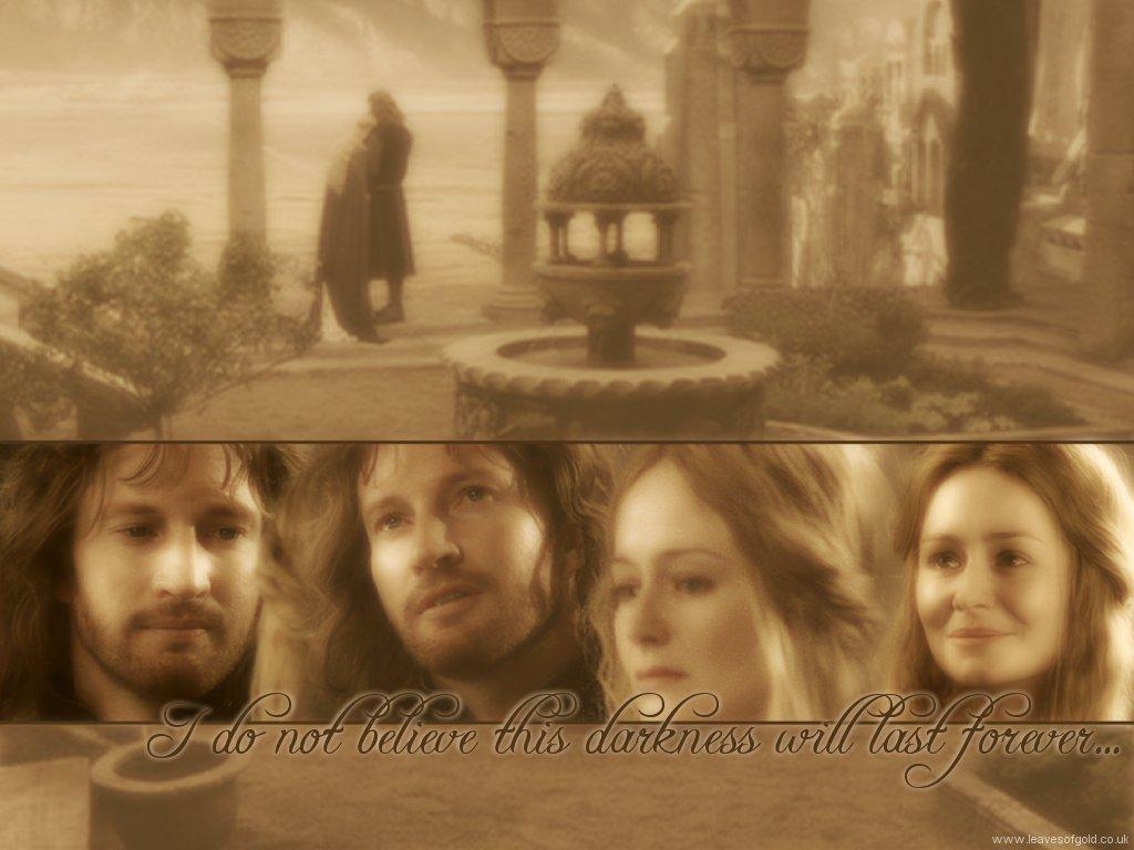 1024x768 Faramir and Eowyn and Eowyn Wallpaper