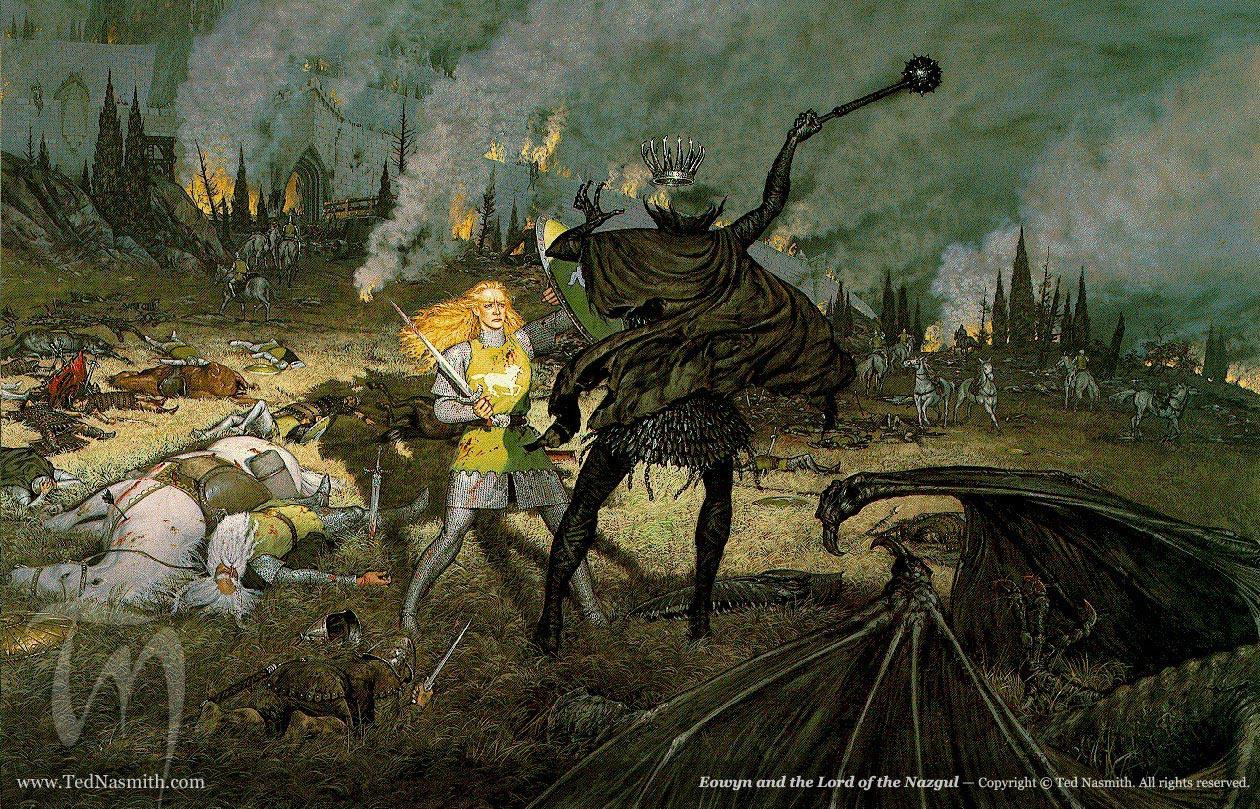 1260x809 Éowyn and the Lord of the Nazgûl