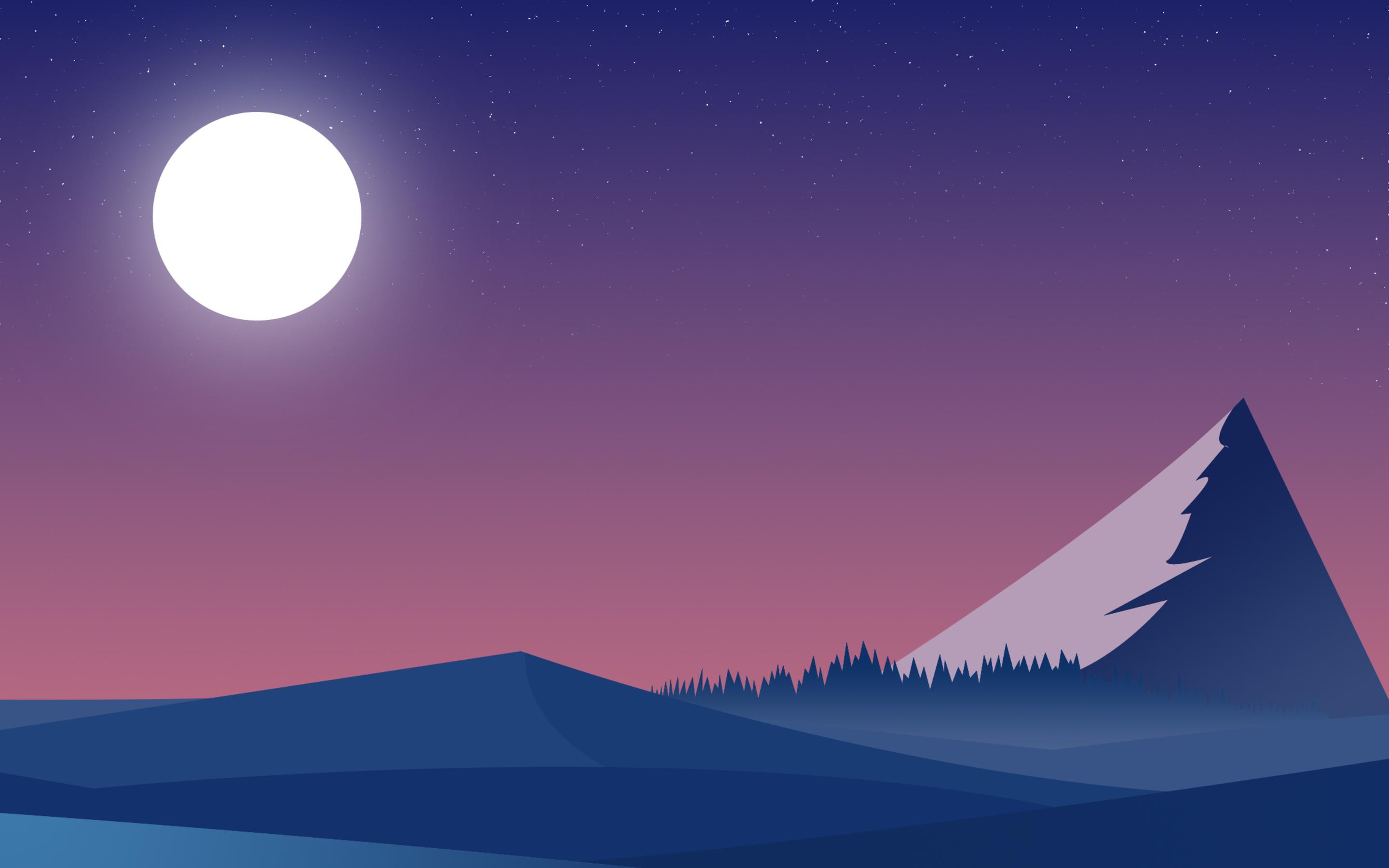 2880x1800 Landscape Mountains Minimalist Macbook Pro Retina HD 4k Wallpaper, Image, Background, Photo and Picture