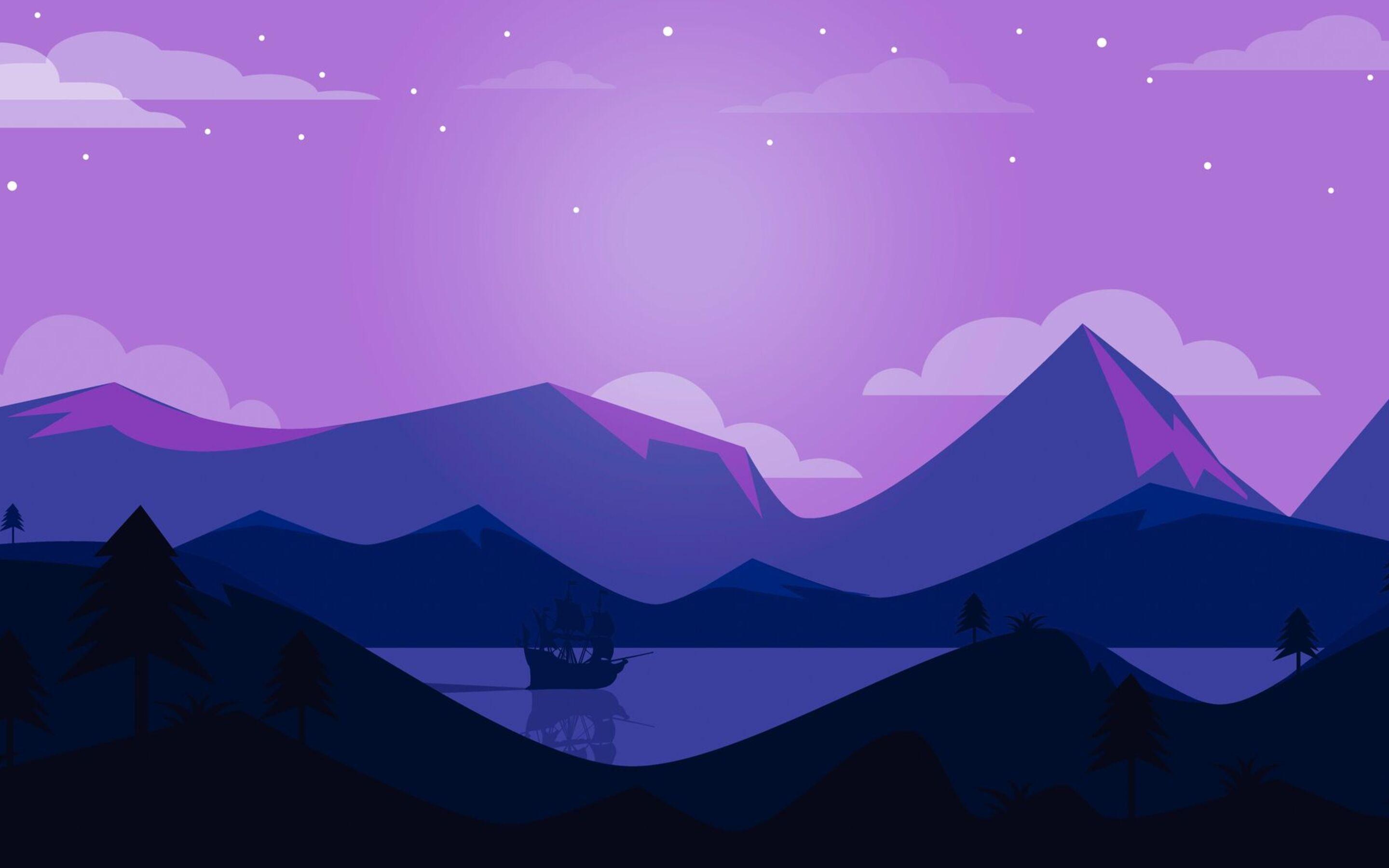 2880x1800 Minimalist Landscape Macbook Pro Retina HD 4k Wallpaper, Image, Background, Photo and Picture