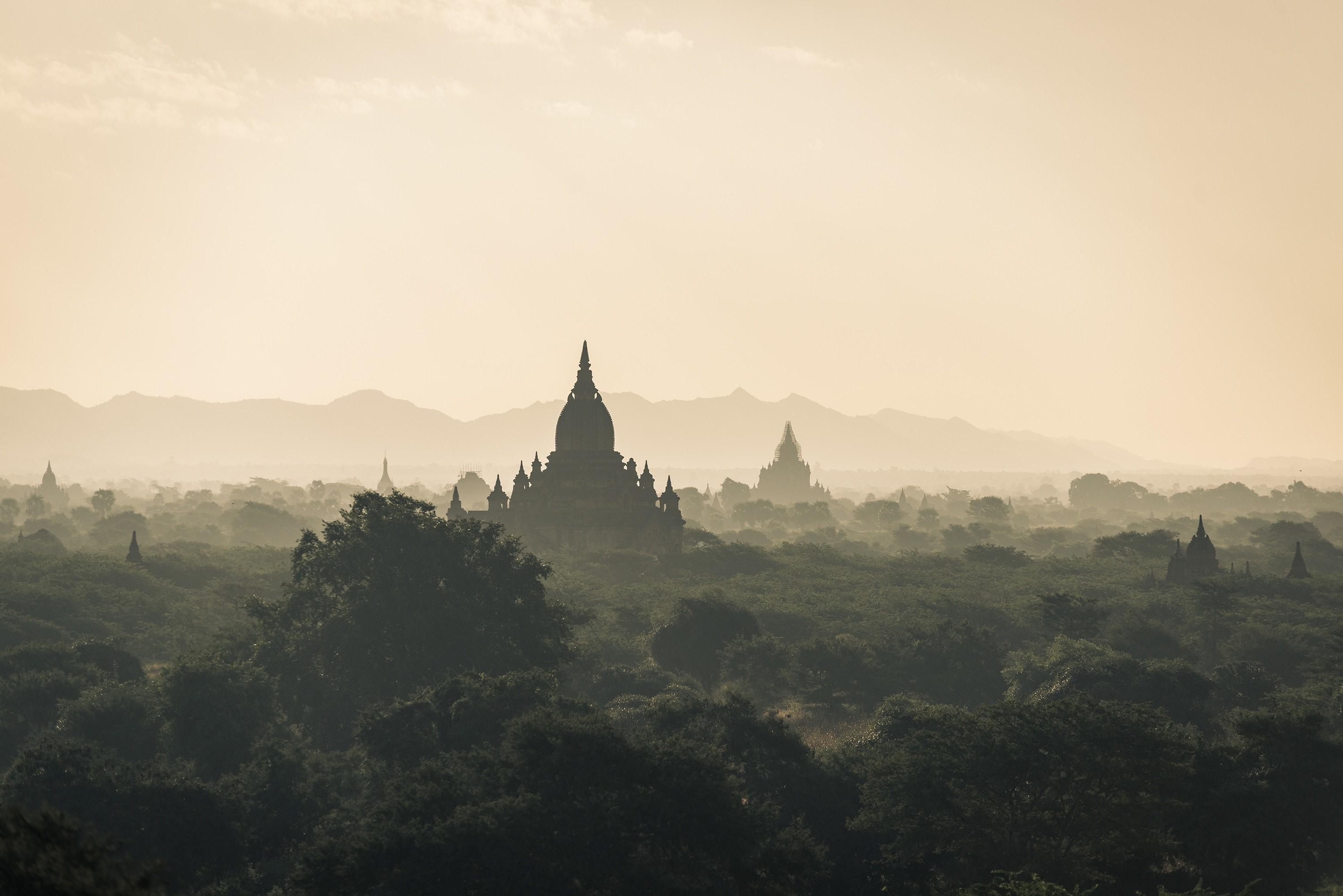 3000x2002 Wallpaper / photography, temple, Asia, landscape, Bagan, Myanmar free download
