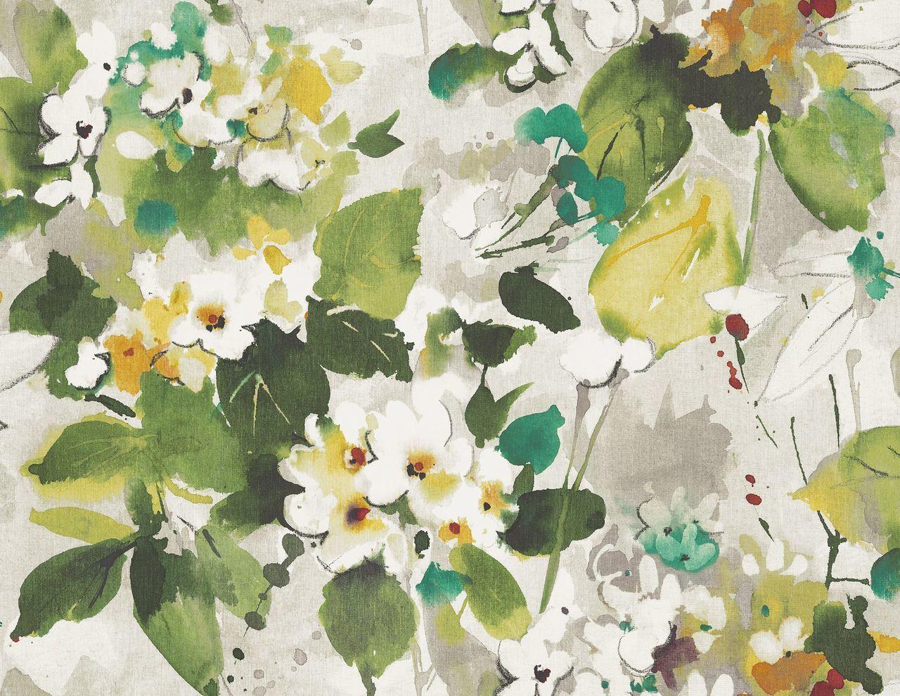 1280x989 Floral Green Watercolor