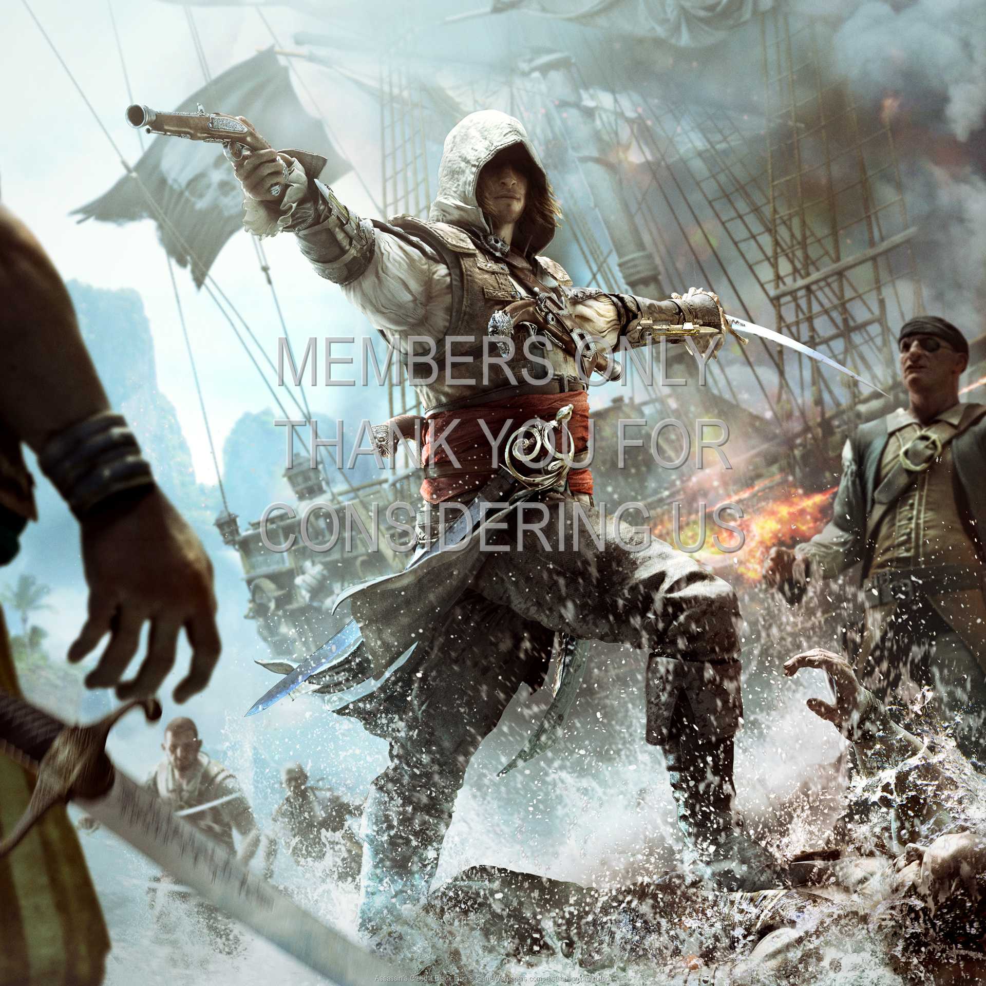 1920x1920 Assassin's Creed 4: Black Flag wallpaper 02 1080p Horizontal