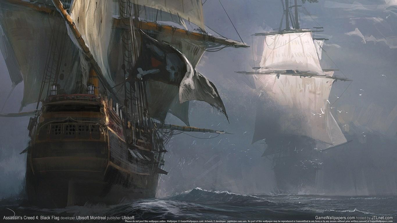 1366x768 assassins creed iv black flag 1080P, 2k, 4k HD wallpaper, background free download