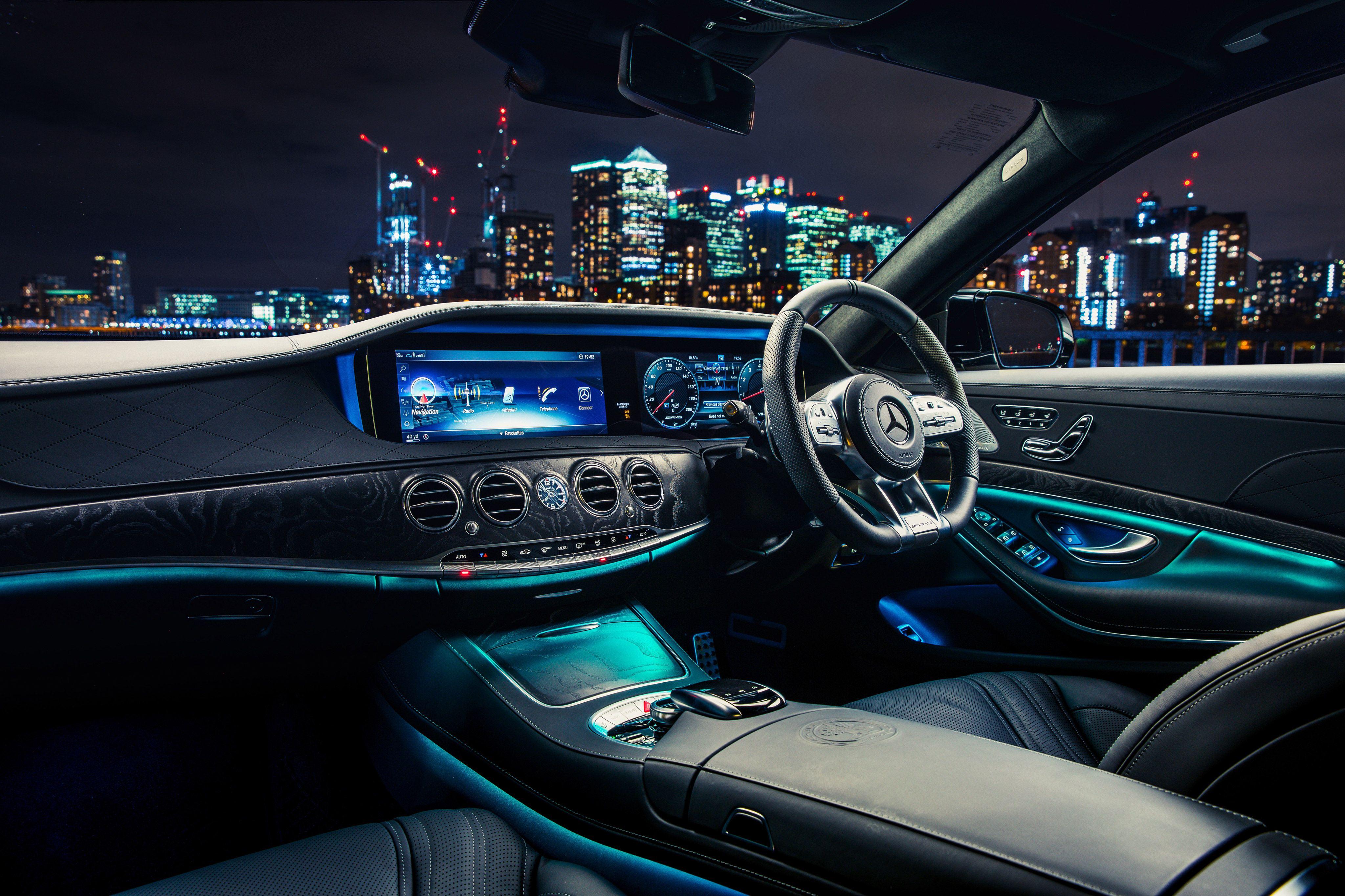 4096x2730 Mercedes Interior Wallpaper