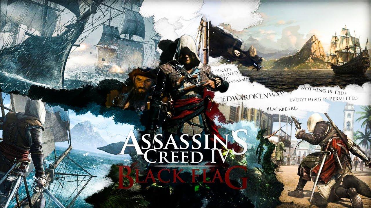 1280x720 ASSASSIN'S CREED IV BLACK FLAG (2022) CUTSCENES. PS5 (4K HDR)