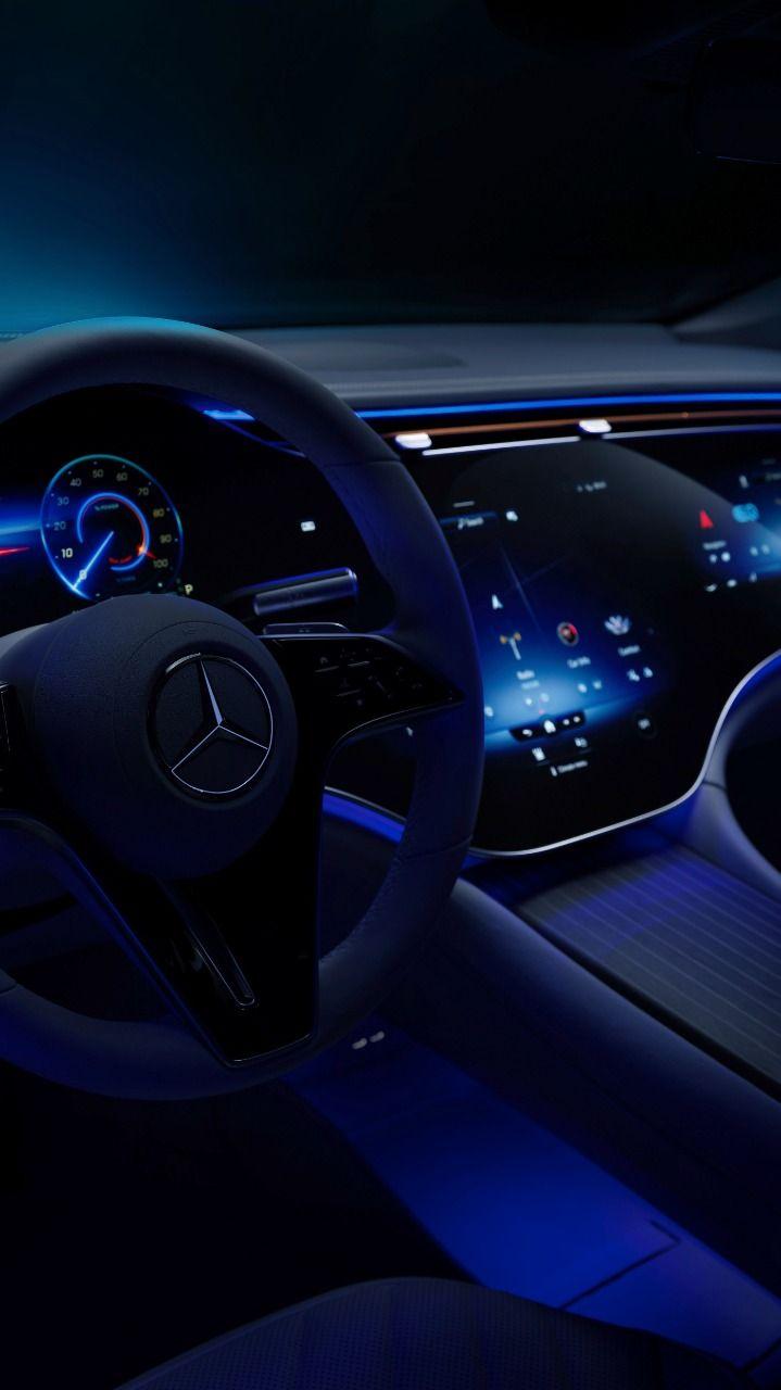 719x1280 This Is All Electric Mercedes Benz EQS, 516 Horsepower, 770 Km Range. Luxury Cars, Mercedes Benz, Black Mercedes Benz