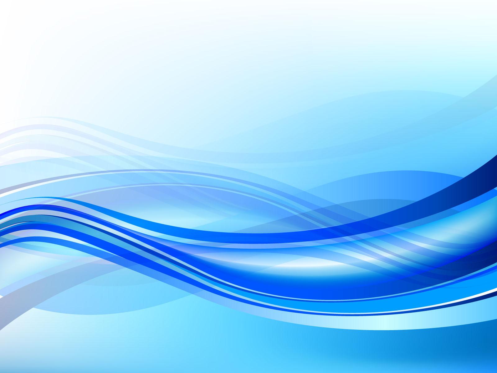 1600x1200 Abstract blue wave Background. Abstract, Blue, Colors, White Templates. Free PPT Grounds