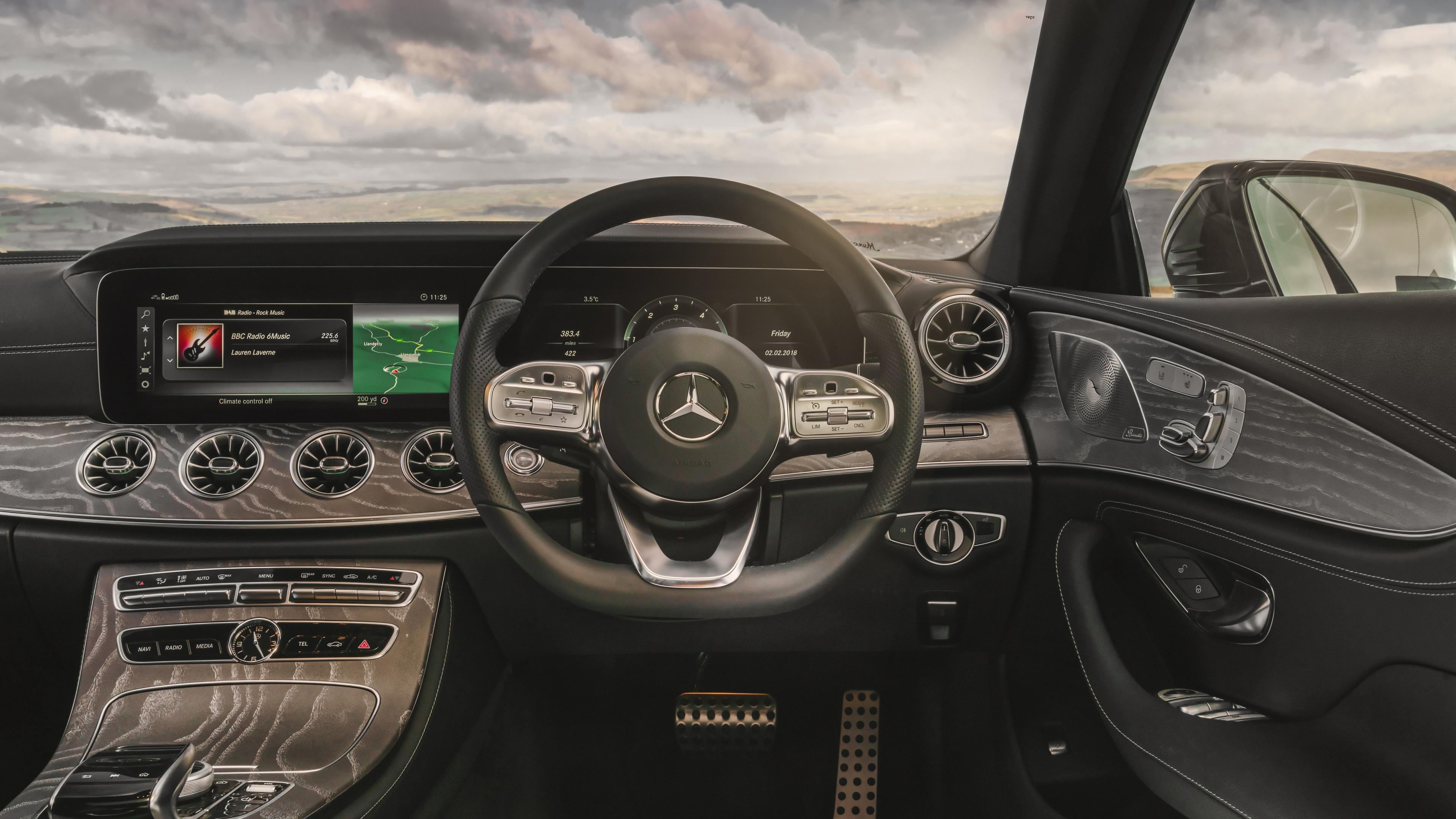 3840x2160 Wallpaper 4k Mercedes Benz CLS 400 D AMG Interior Wallpaper