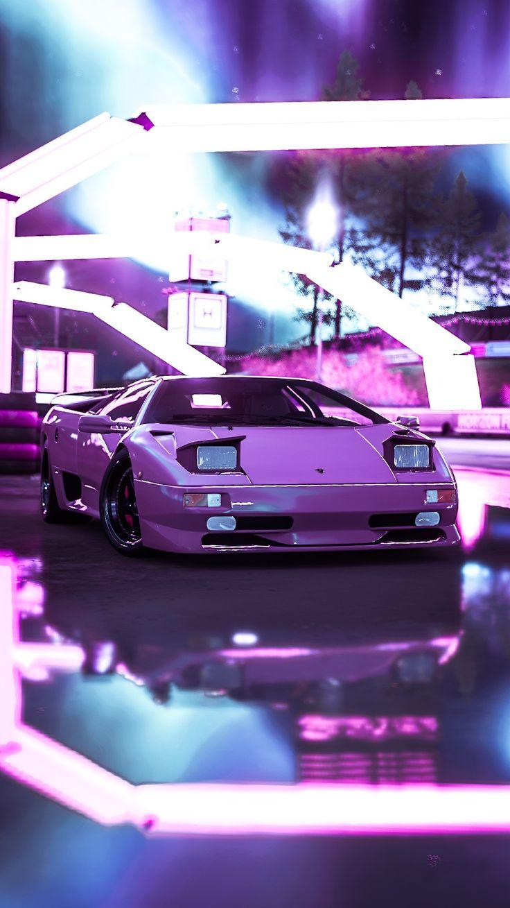 736x1309 Lamborghini Diablo SV. Forza horizon Nissan skyline gtr r Nissan r32