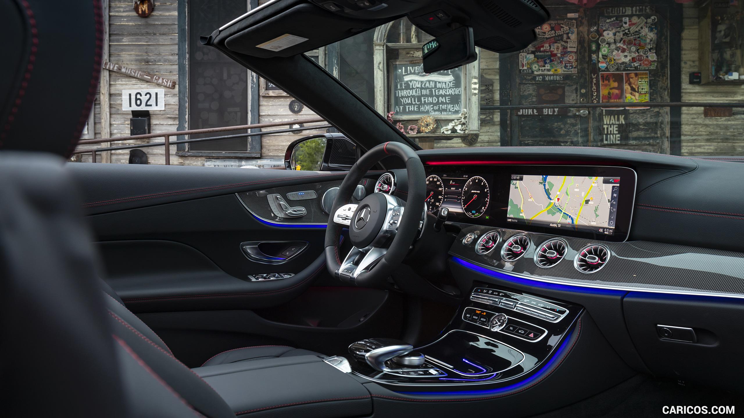 2560x1440 Mercedes AMG E 53 4MATIC+ Cabrio (US Spec) Wallpaper