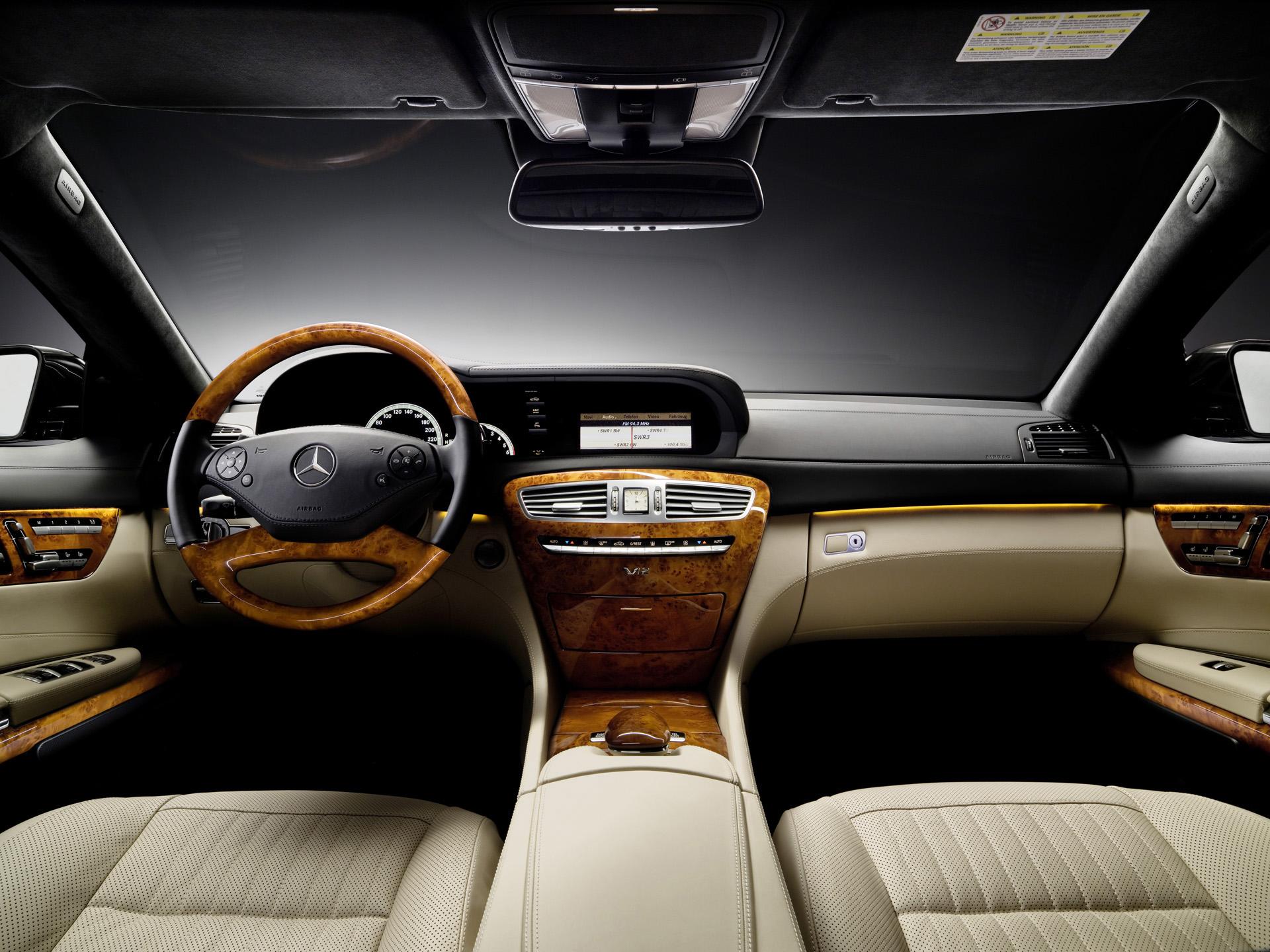 1920x1440 Mercedes CL Class Interior Wallpaper. Mercedes CL Class Interior