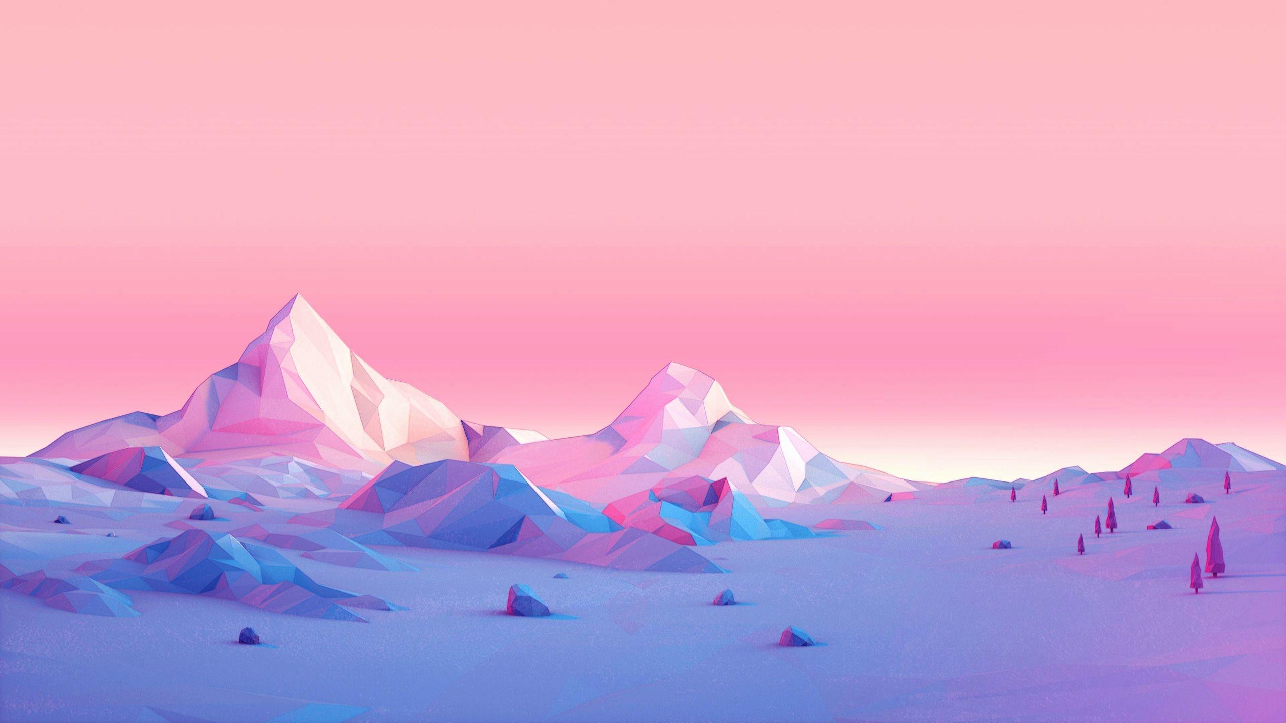 2560x1440 Low Poly Mountains 2160x468020 Resolution Wallpaper, HD Artist 4K Wallpaper, Image, Photo and Background
