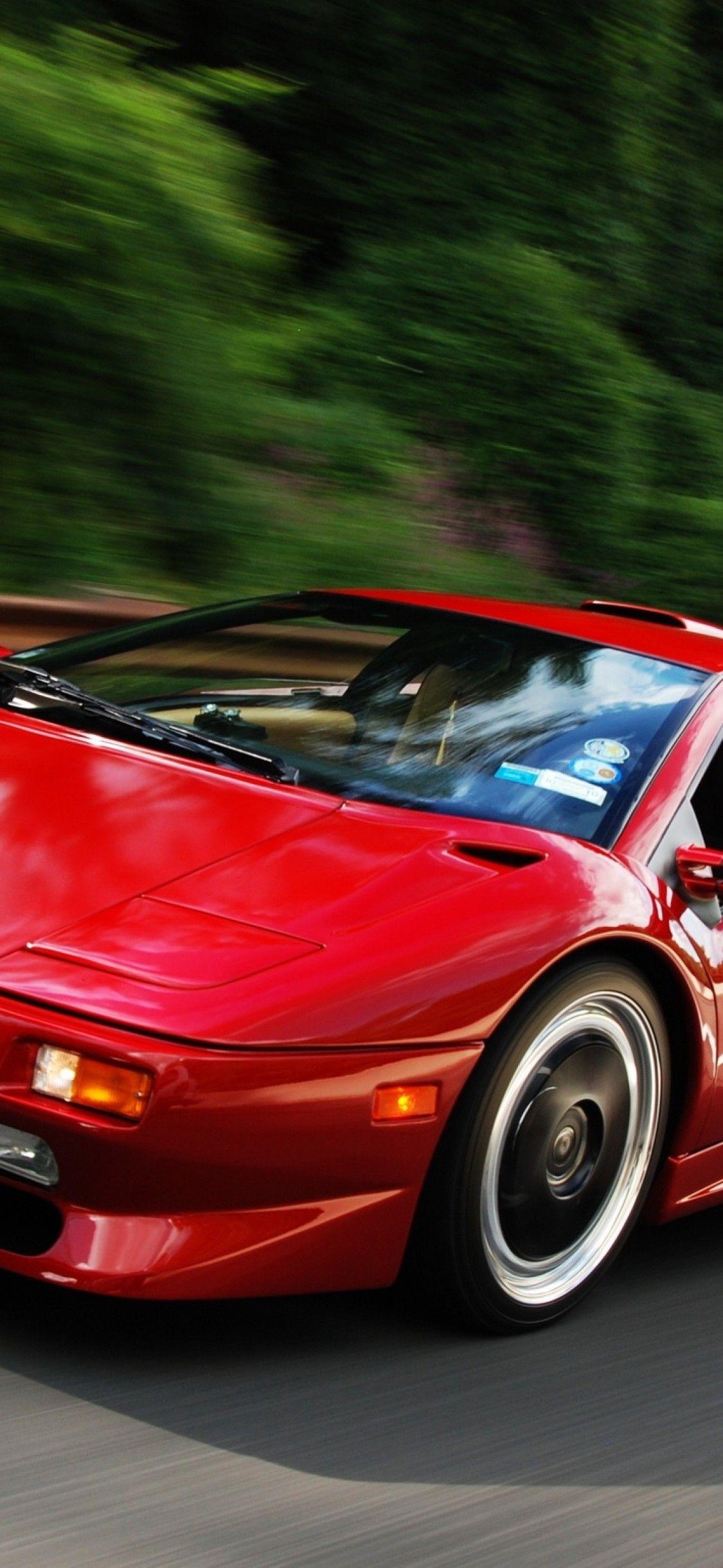 1125x2436 Lamborghini Diablo HD iPhone Wallpaper