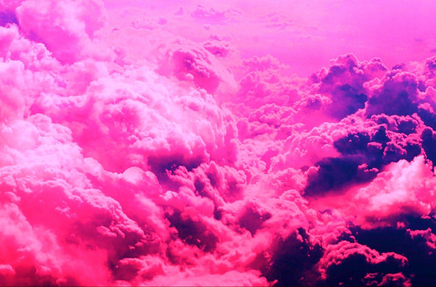 Kate Abstract Pink Clouds Dream Backdrop for Photography