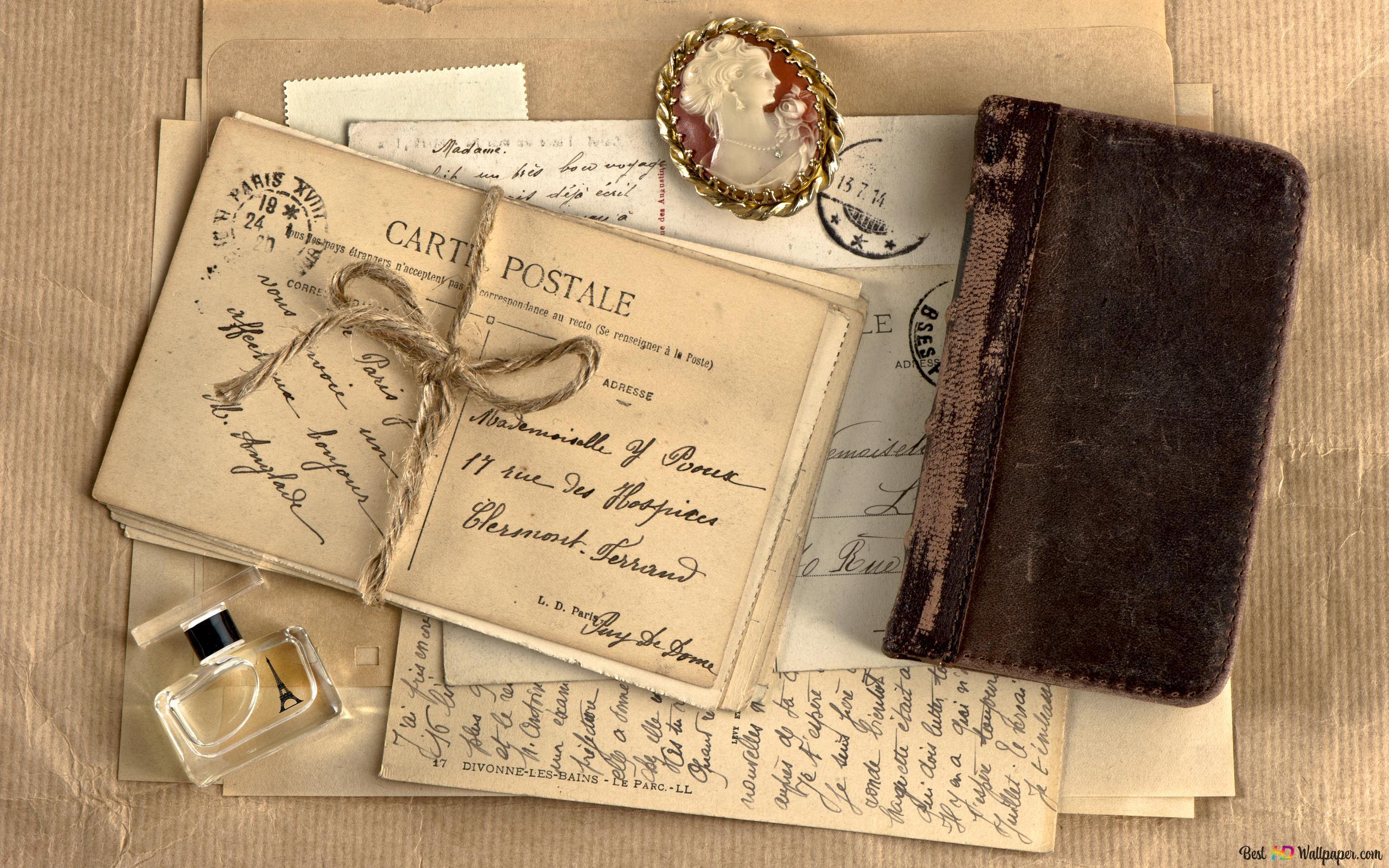 2560x1600 Vintage Photography of old letters 4K wallpaper download