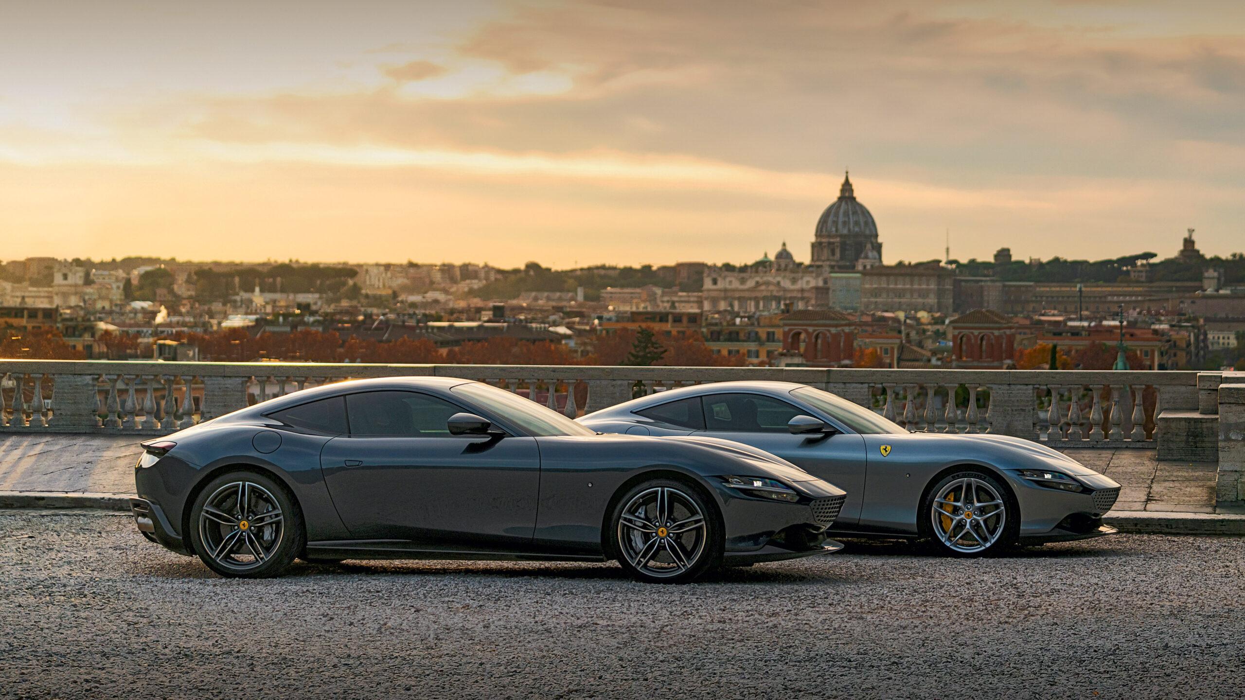 2560x1440 Ferrari Roma Wallpaper