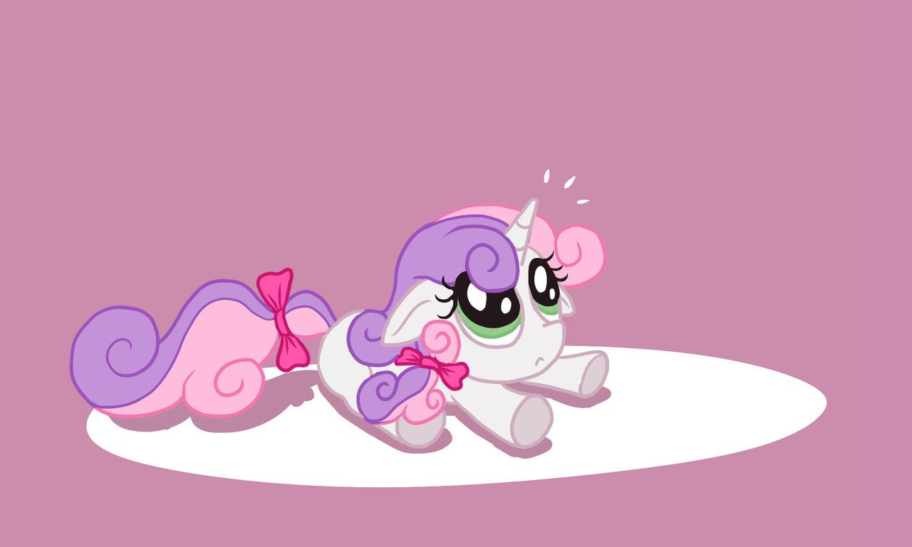1280x768 Sweetie Belle Little Pony Friendship is Magic Fan Art