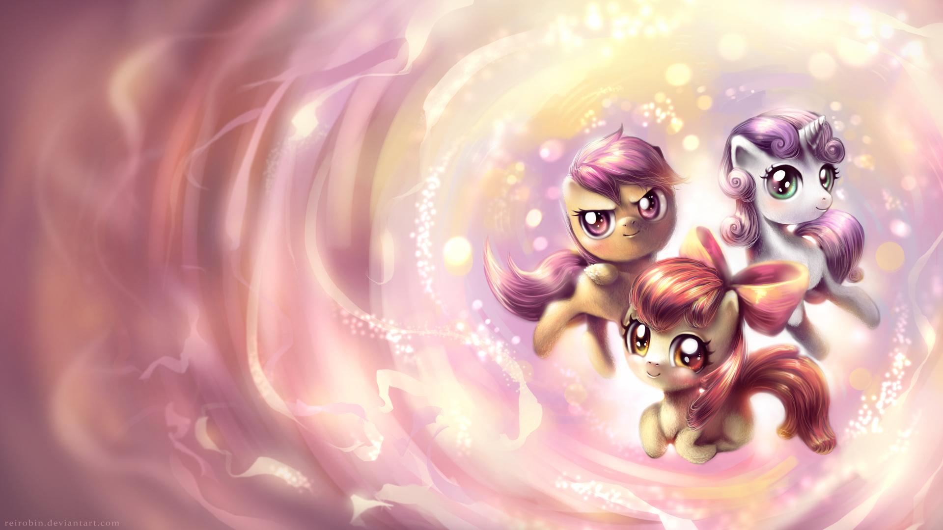 1920x1080 Wallpaper: Cutie Mark Crusaders Don't Rest! by ReiRobin. My Little Pony wallpaper. My Little Wallpaper are Magic